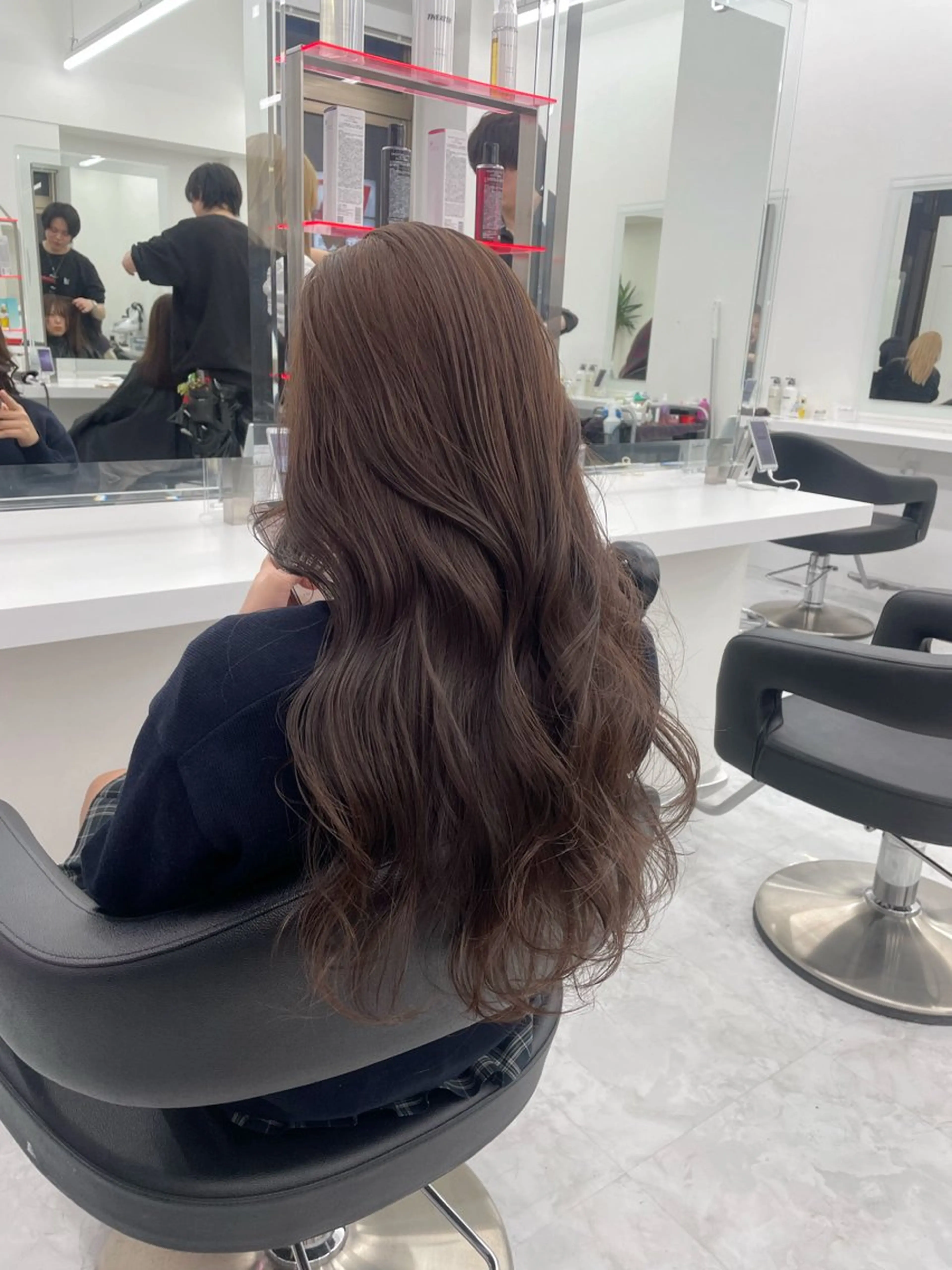 ロング カラー 🤍レイヤー/顔周り /hirari🤍のヘアスタイル