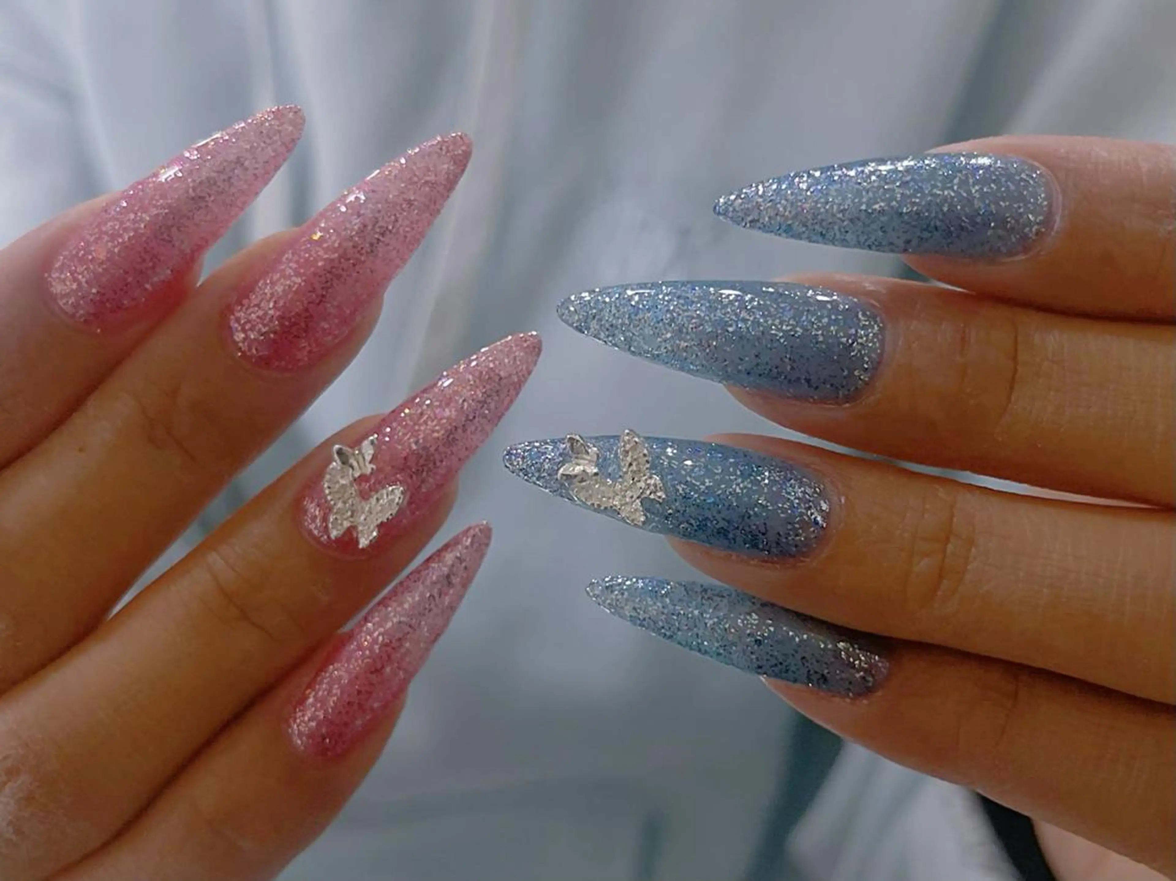 ネイル アートネイル ジェルネイル ニュアンスネイル 夏ネイル ネイルチップ アンアンBelle Nail Salonのネイルデザイン