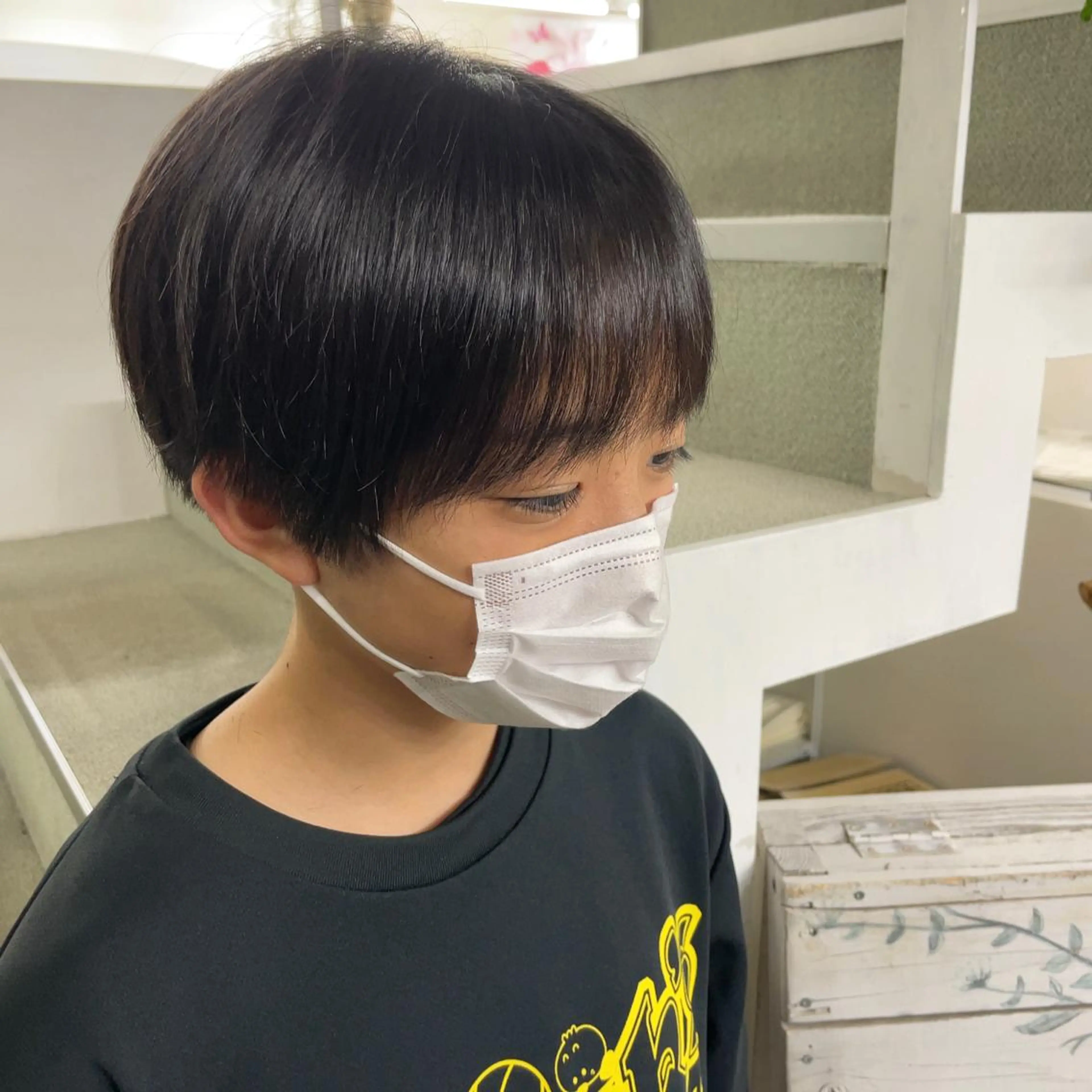 お子様カットの写真