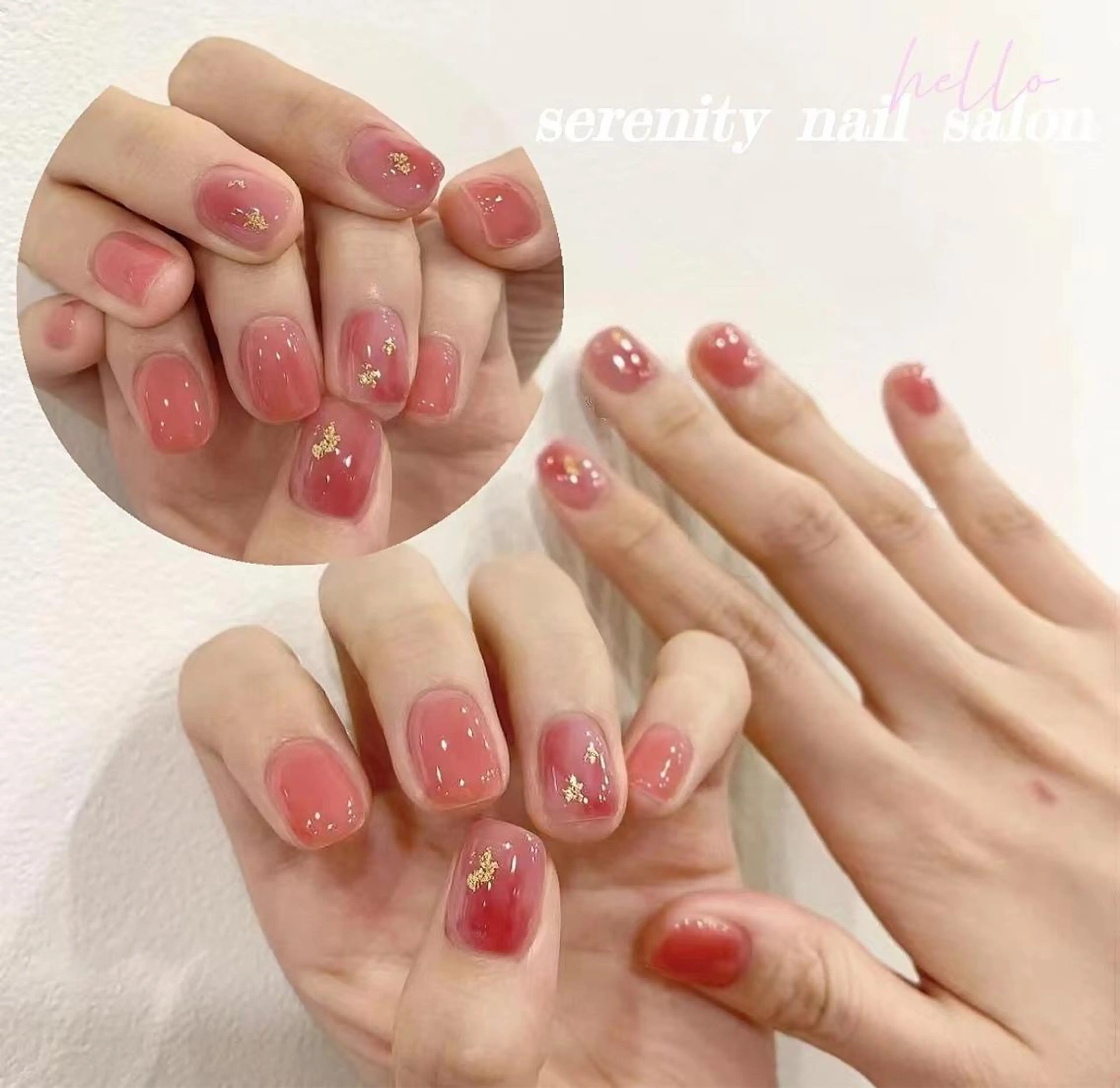 ネイル ハンドネイル ハンドケア ✨Serenity Nail salonのネイルデザイン