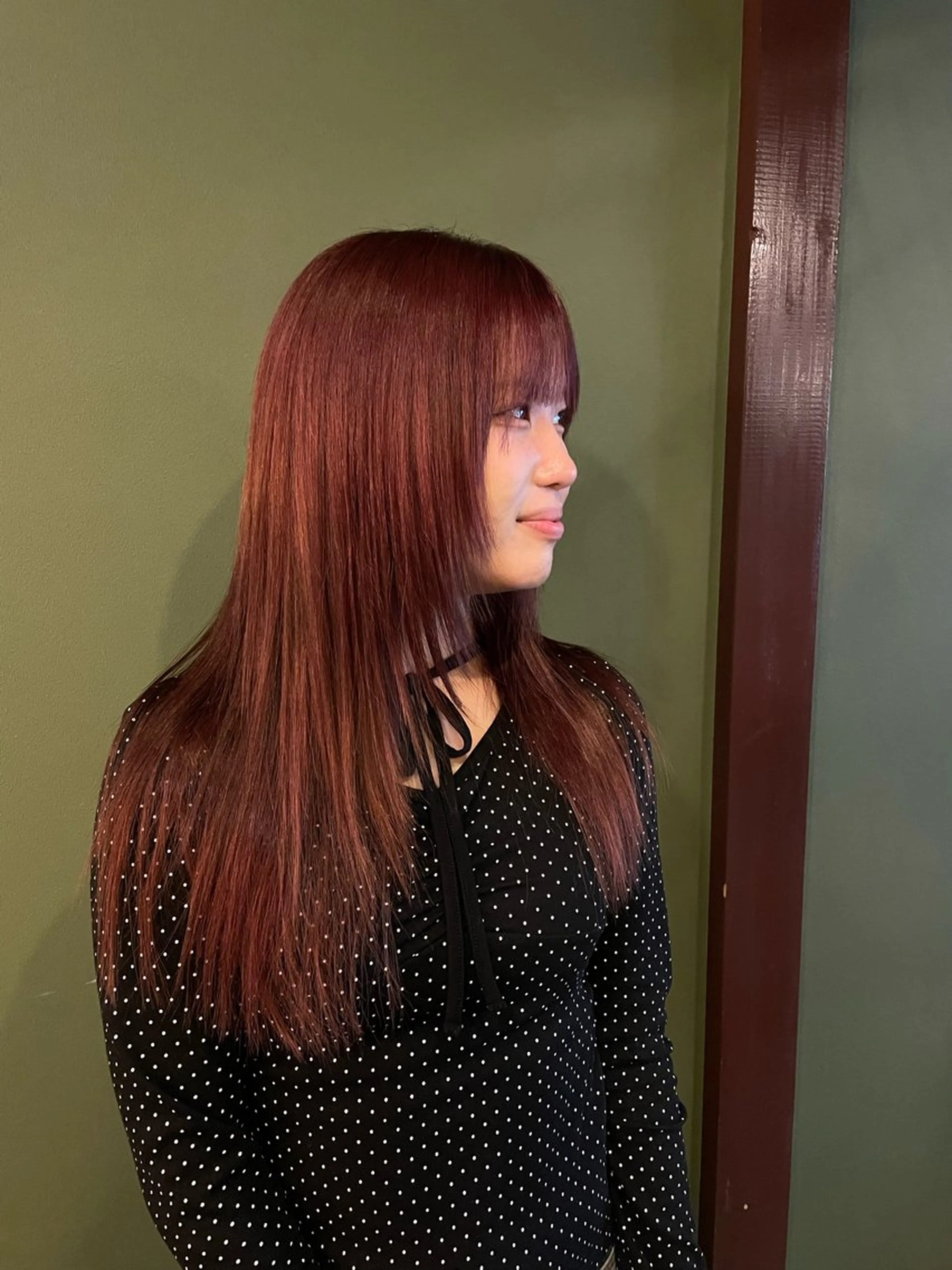 ロング カラー カット ヘアカラー トリートメント PATH-hair. storeのヘアスタイル