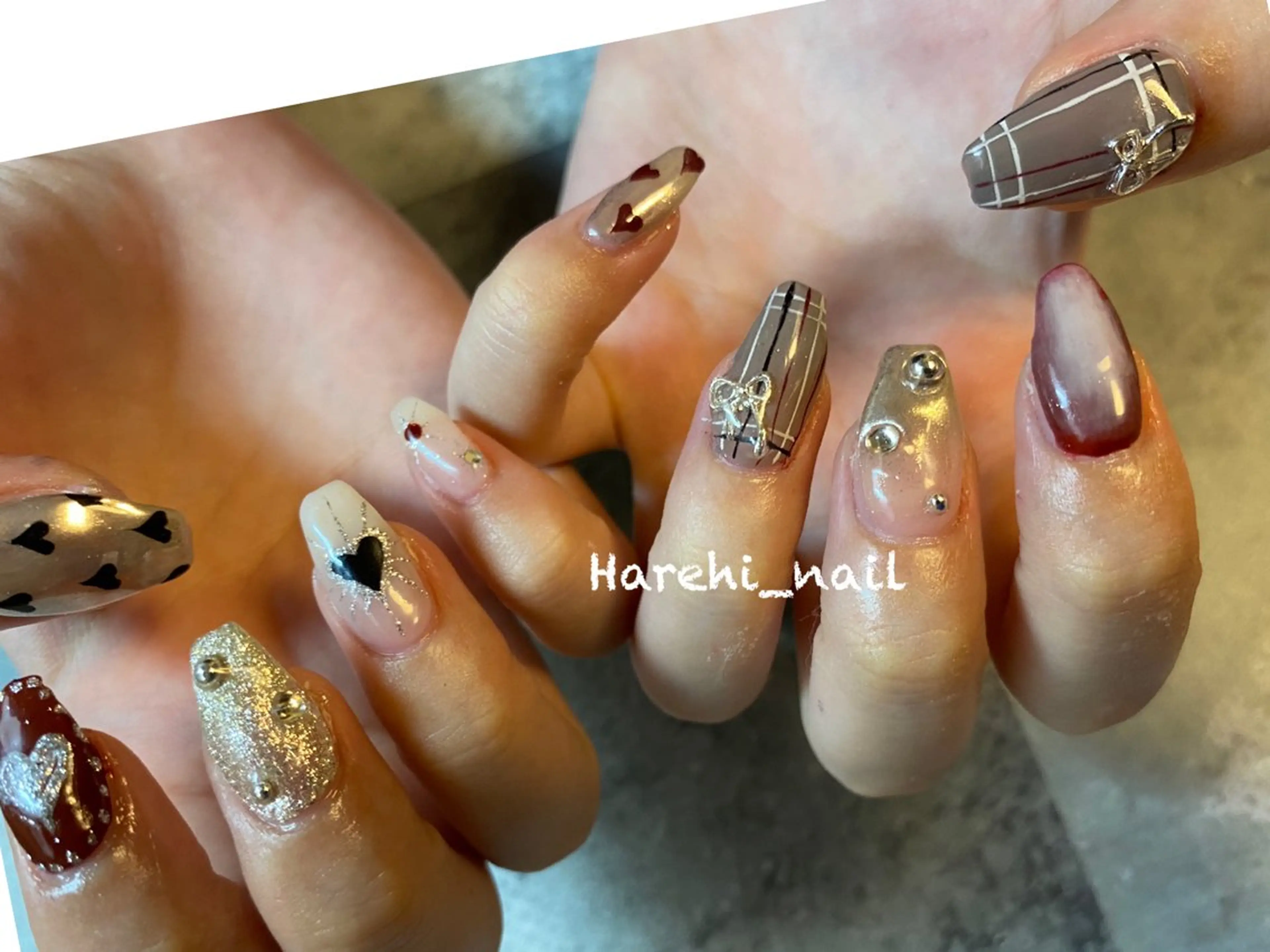ネイル ハンドネイル Harehi_ nailのネイルデザイン