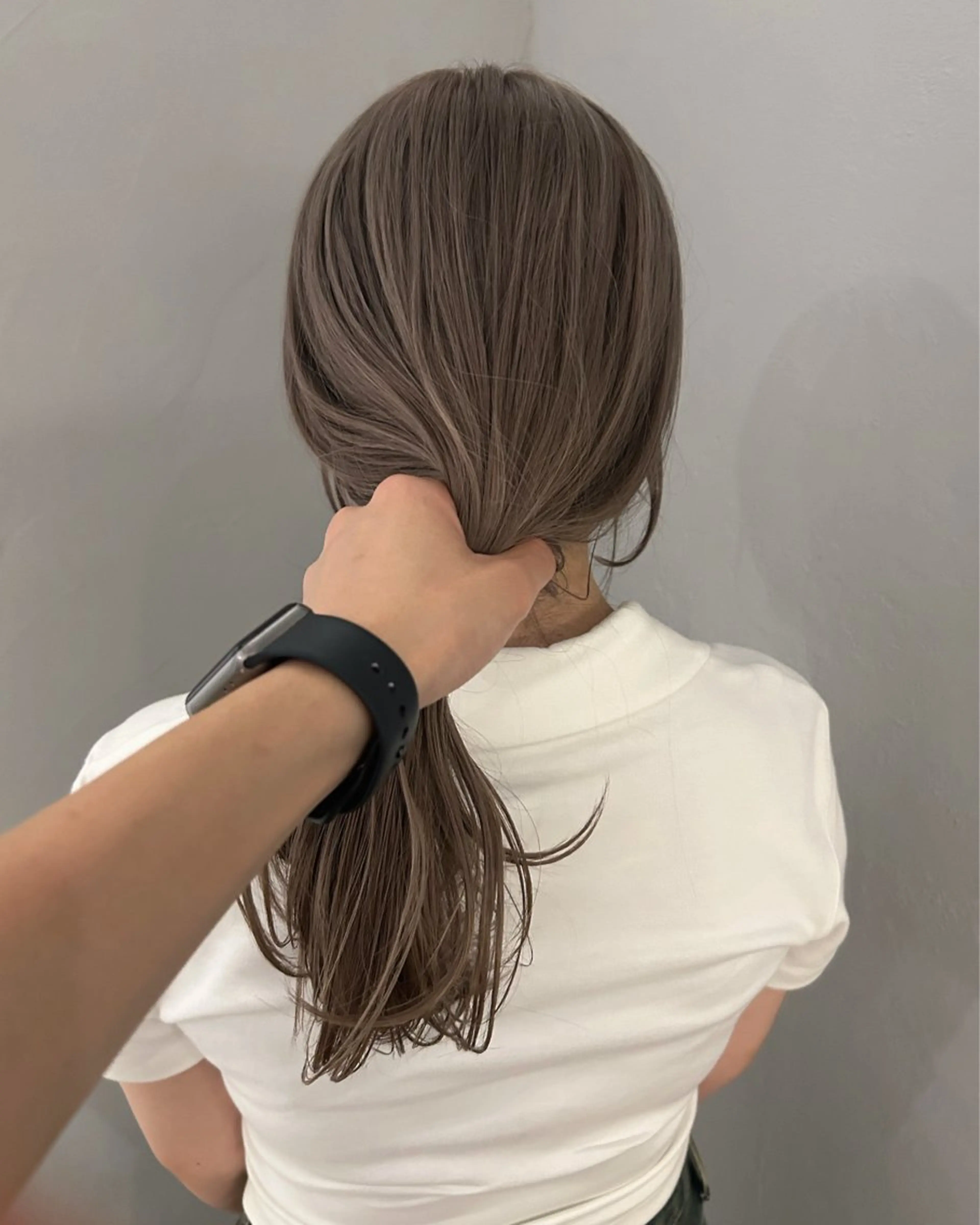 ロング カラー ヘアカラー トリートメント ケアパーマ/ケアブリ ーチdaisukeのヘアスタイル