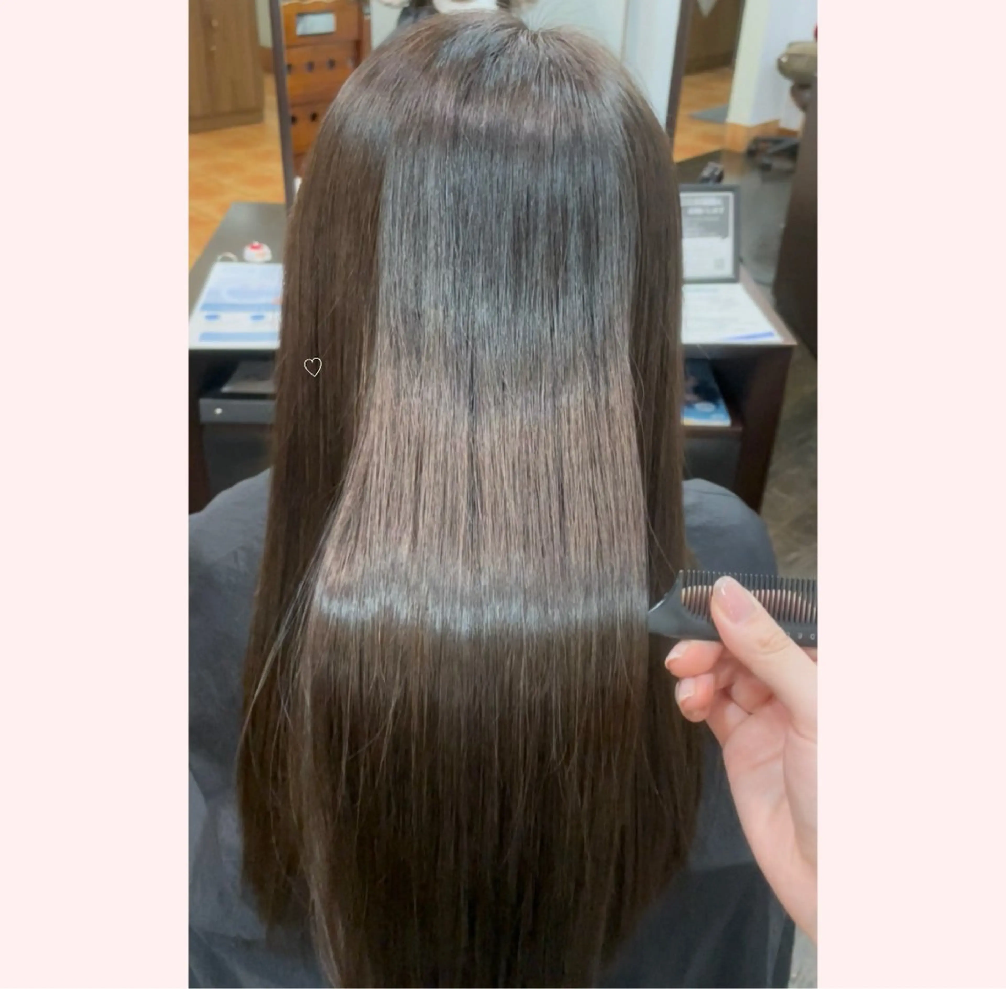 【髪質改善】水素ケアカラー🪄︎︎♡の写真