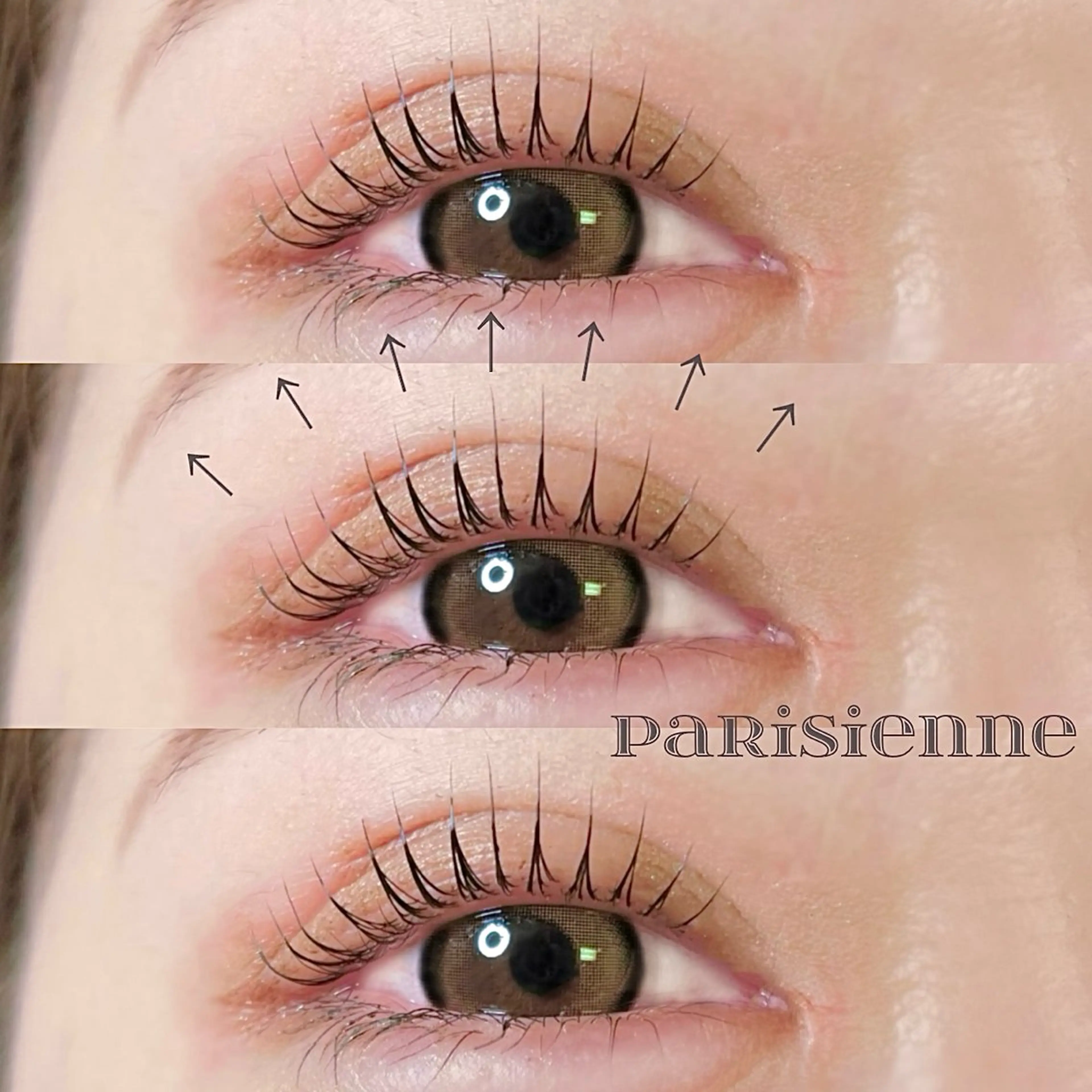 マツエク・マツパ マツパ 大阪梅田 SAKI 韓国風束感まつ毛のマツエク・マツパデザイン