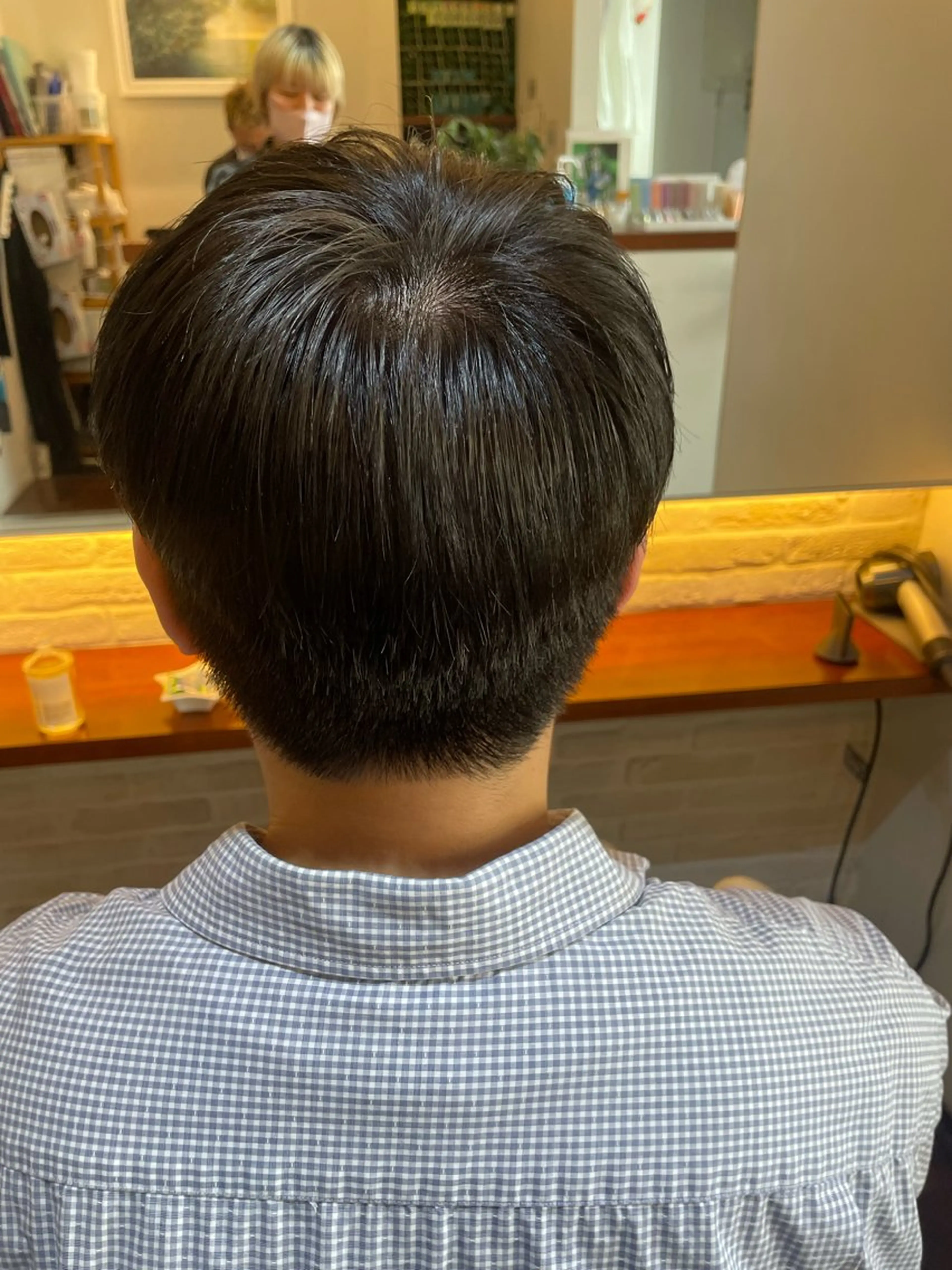 カラー 黒髪 ヘアカラー トリートメント CoCooN nanamiのヘアスタイル