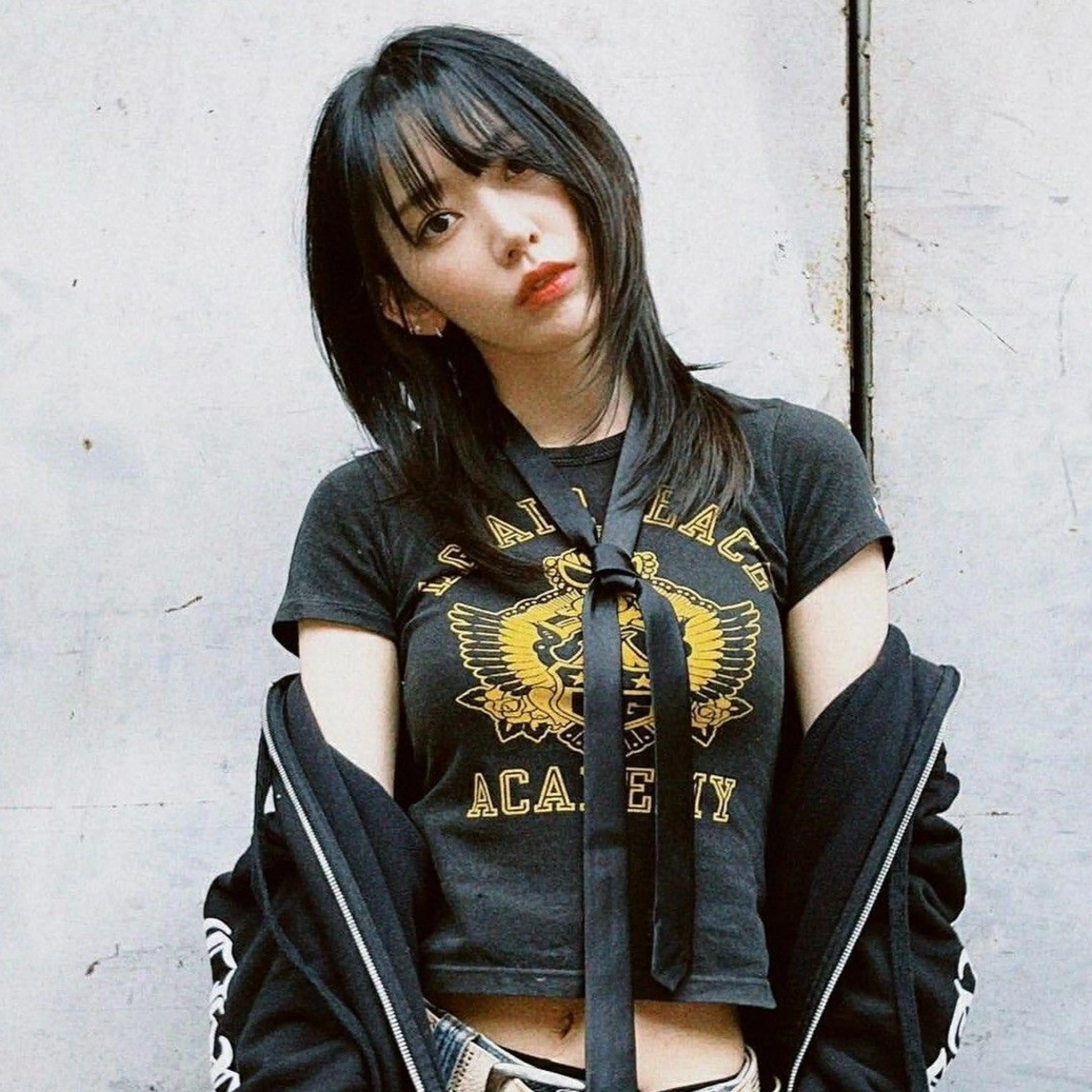 ミディアム 韓国風ヘア レイヤーカット カット 韓国レイヤー/ヘア カラー🎀ayamiのヘアスタイル