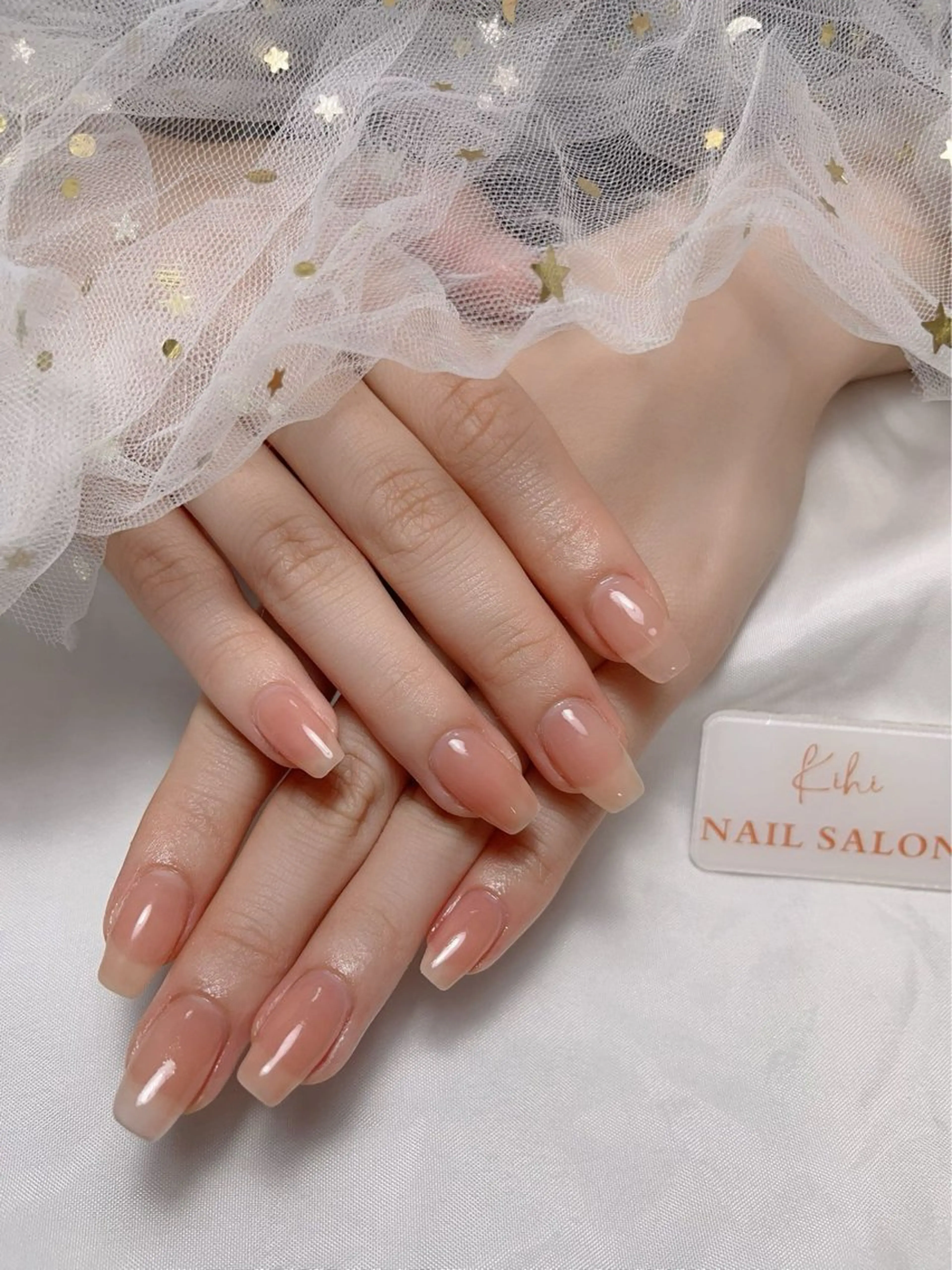 ネイル アートネイル フレンチネイル ジェルネイル グラデーション 韓国ネイル ハンドネイル ハンドケア さくら💮💮 【オフ無料】のネイルデザイン