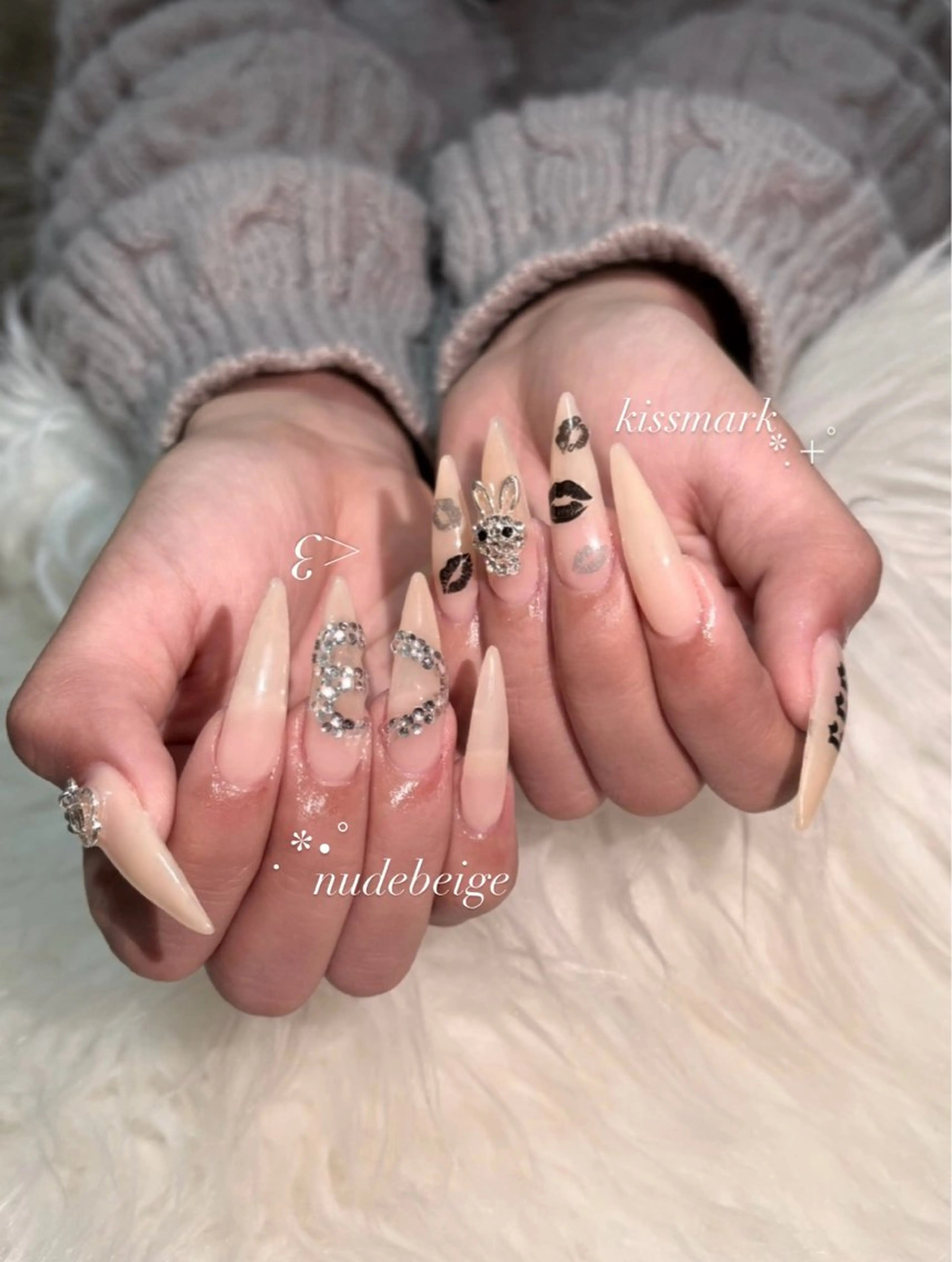 ネイル ハンドネイル hairsBERRY久留米店所属・liastella ruuのネイルデザイン