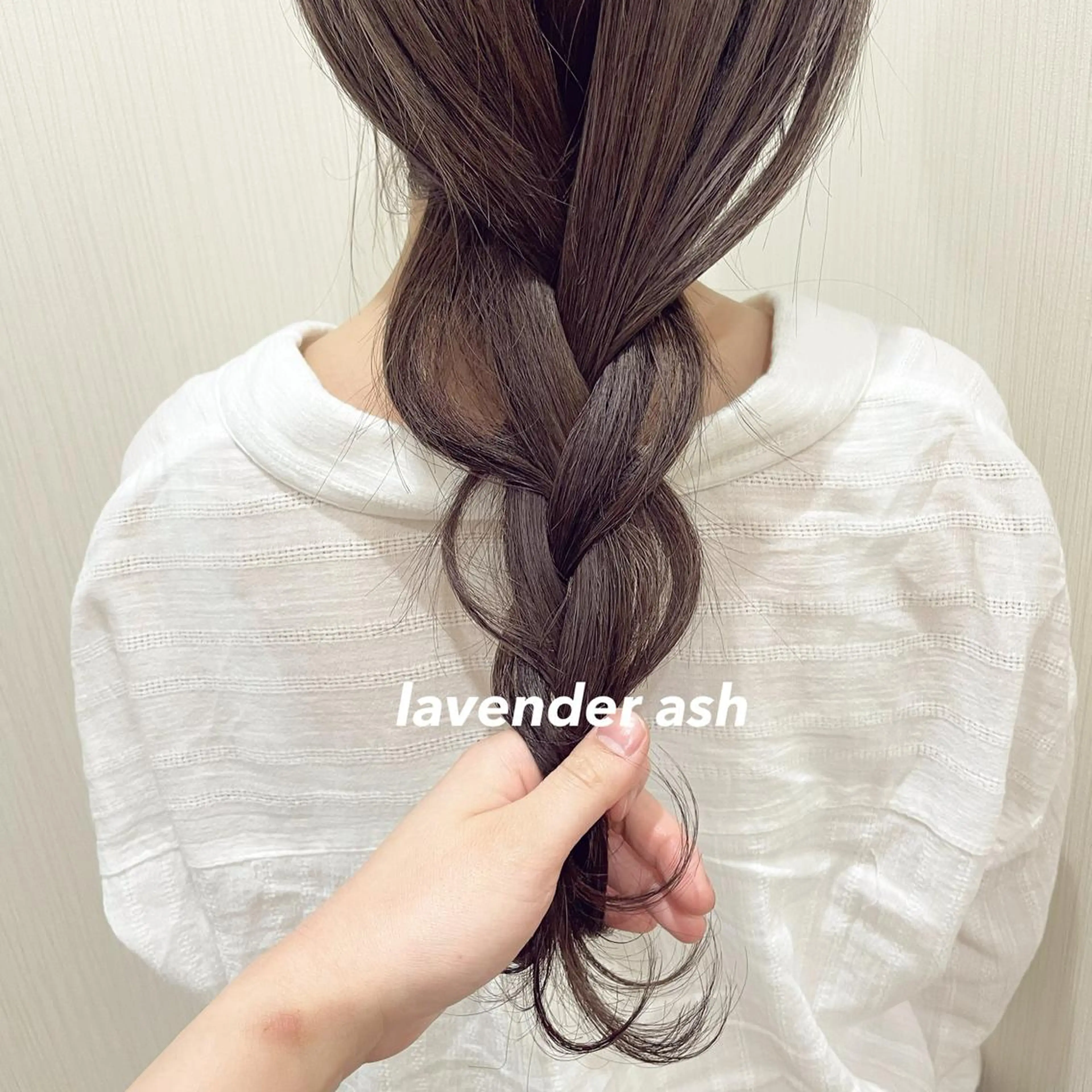 ロング v-lab studio所属・韓国レイヤーカット/ 艶カラー/ noaのヘアスタイル