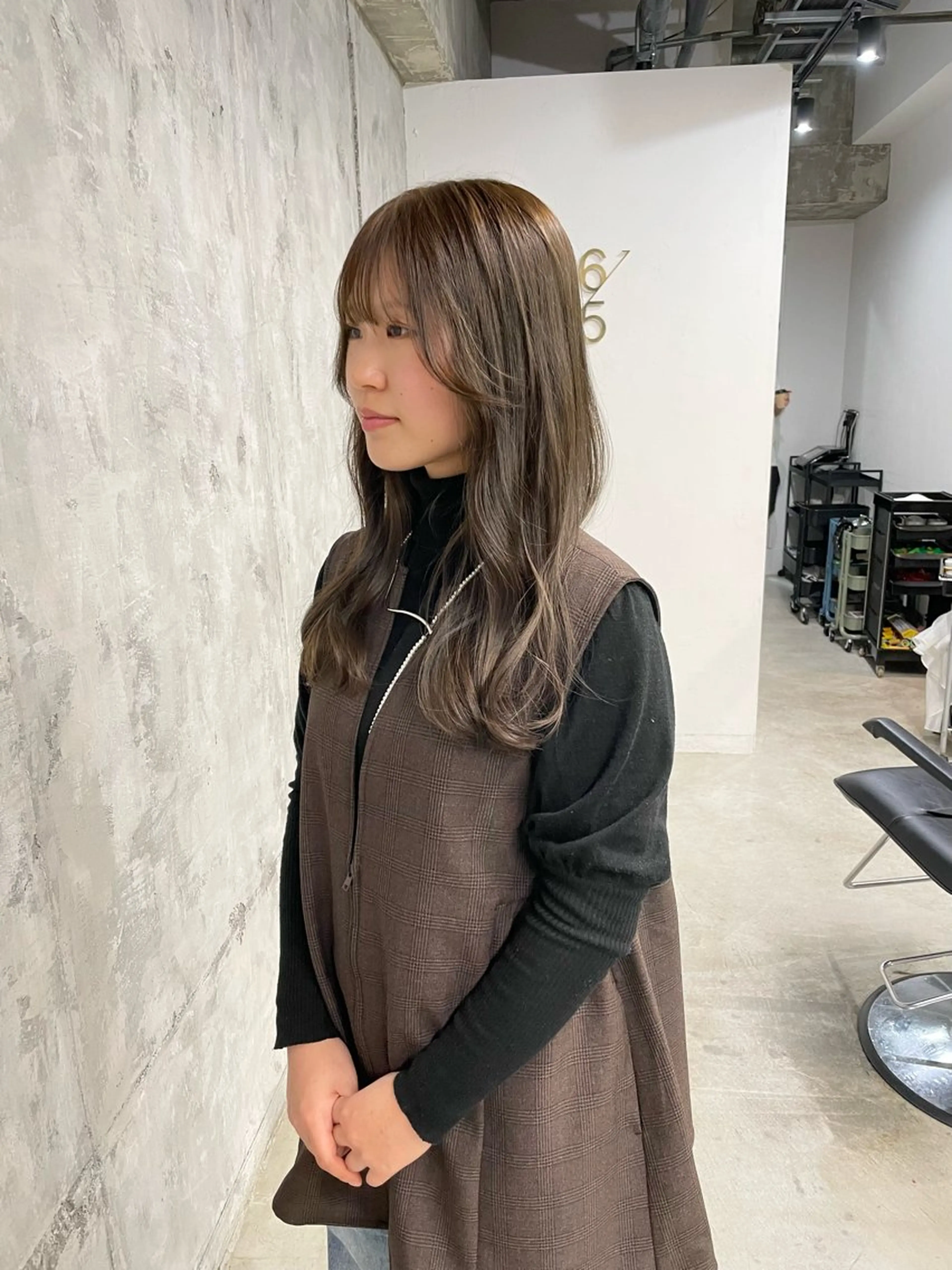 ロング カラー カット ヘアカラー GOBUN NO ROKU【ゴブンノロク】所属・住田悠紗/ カットモデル募集中のヘアスタイル