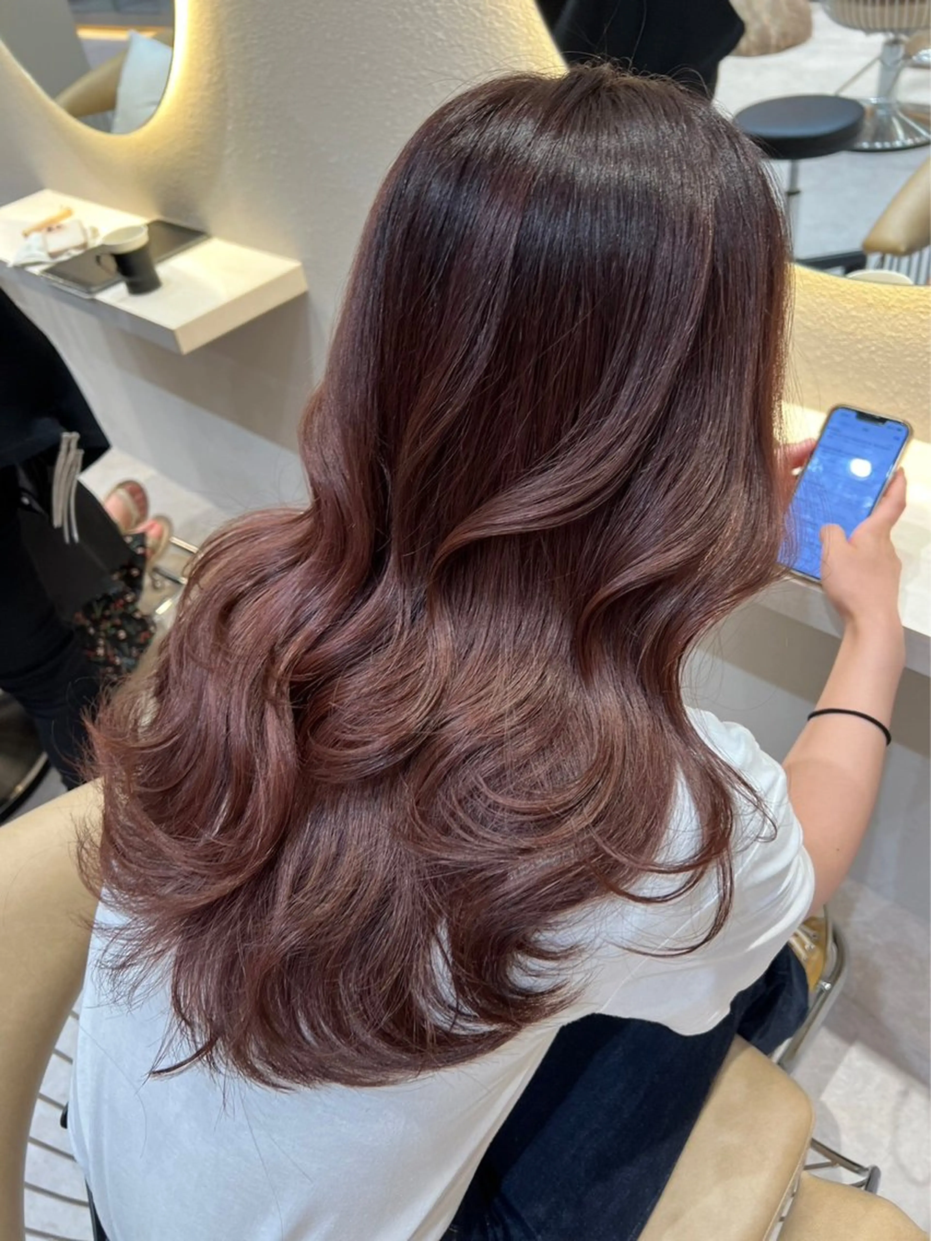 ロング ヘアカラー トリートメント 🩵縮毛矯正・ボブ 岩原朋也🩵のヘアスタイル