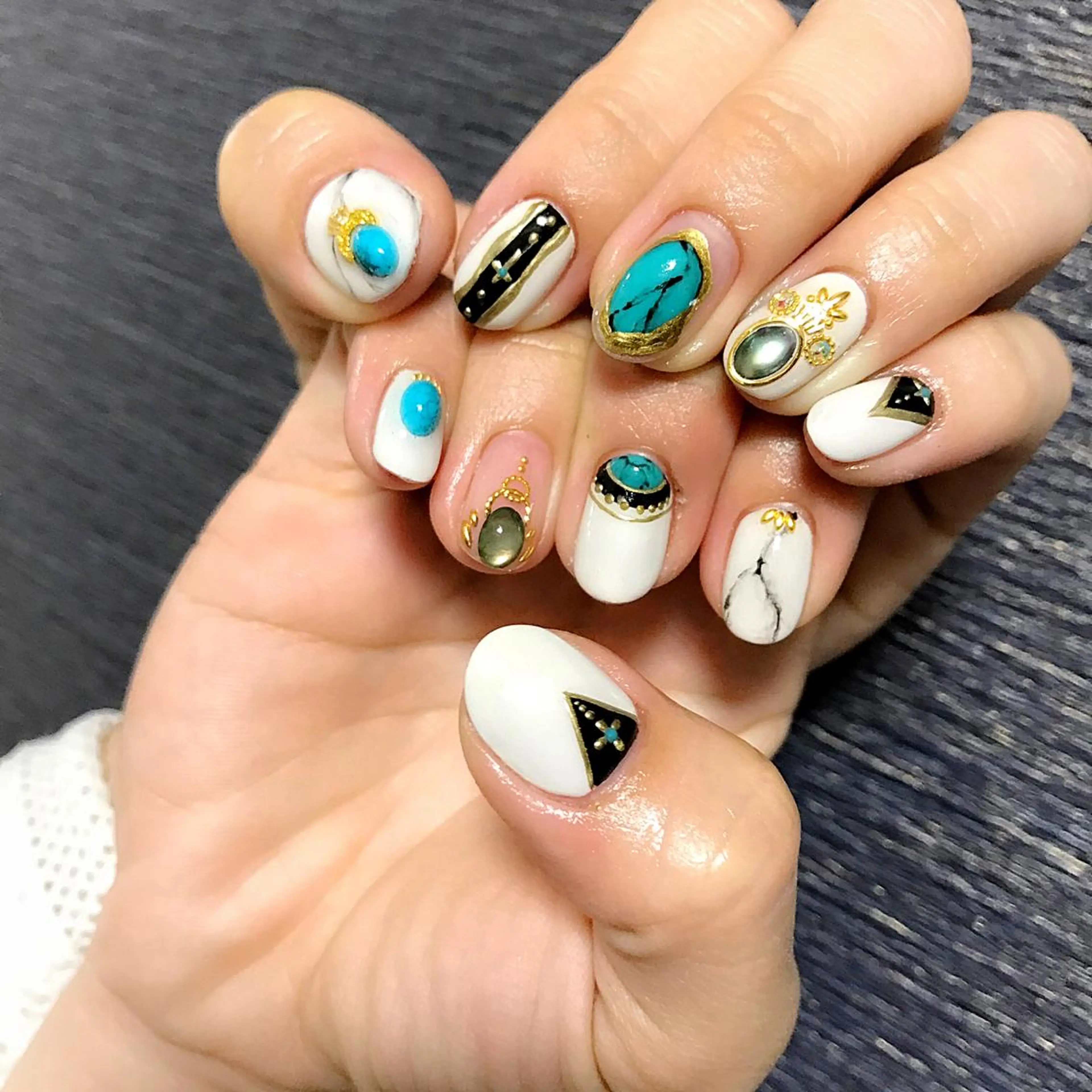 ネイル nail salon A'n bijouのネイルデザイン