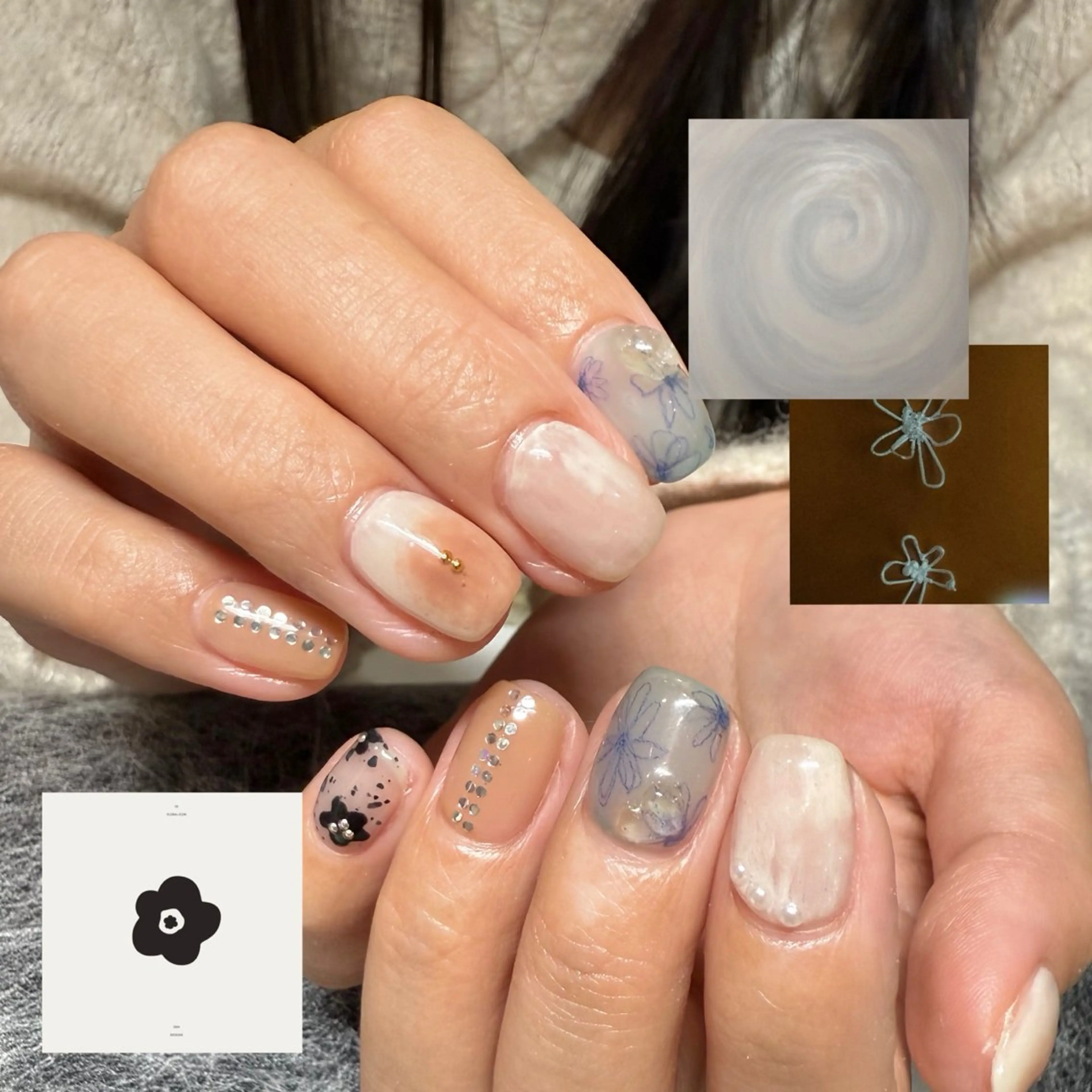 ネイル ハンドネイル chika .のネイルデザイン