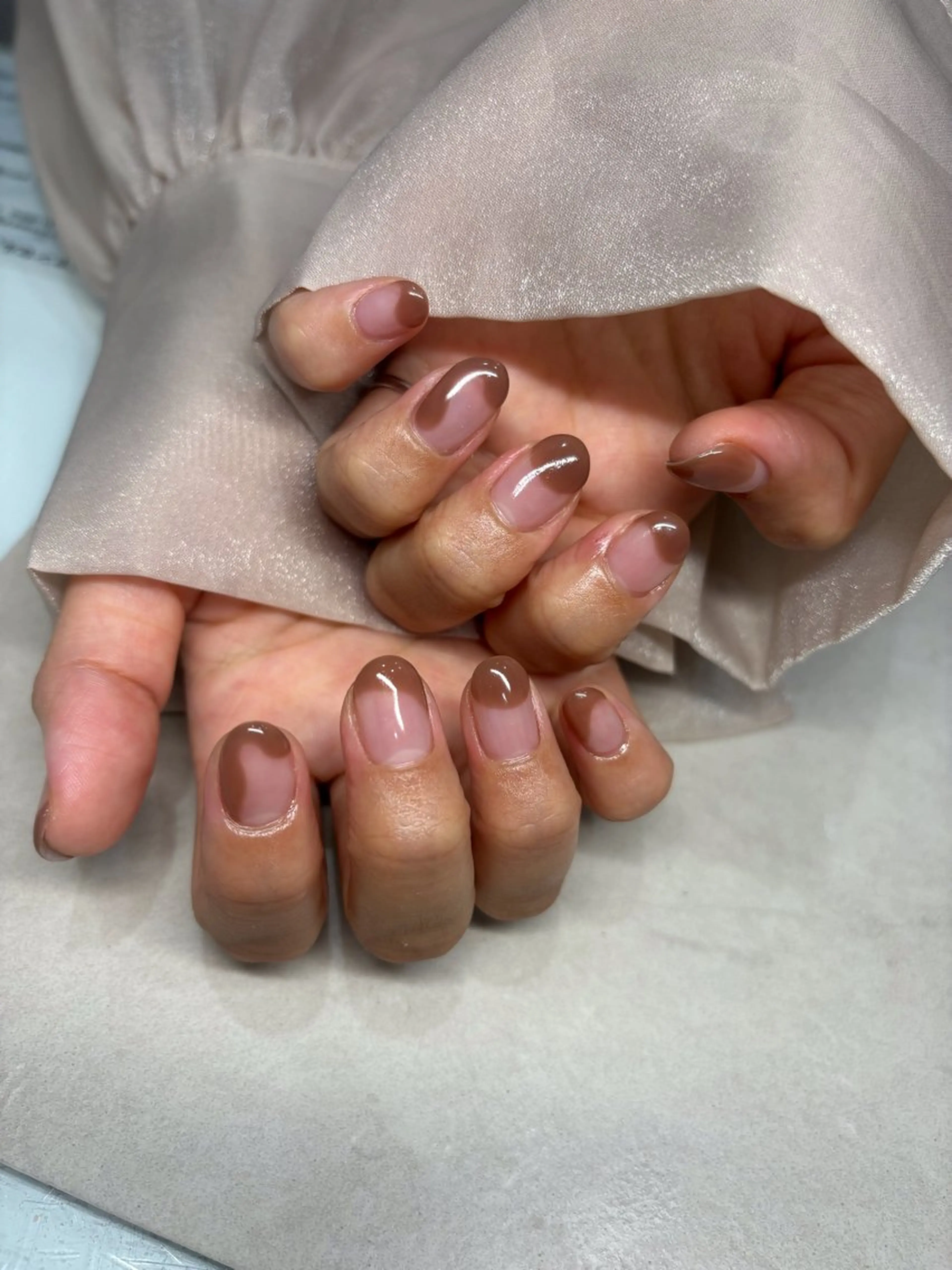 ネイル フレンチネイル ハンドネイル LICO HAIR＆RELAXATION一宮店所属・LICO 一宮ネイリストのネイルデザイン