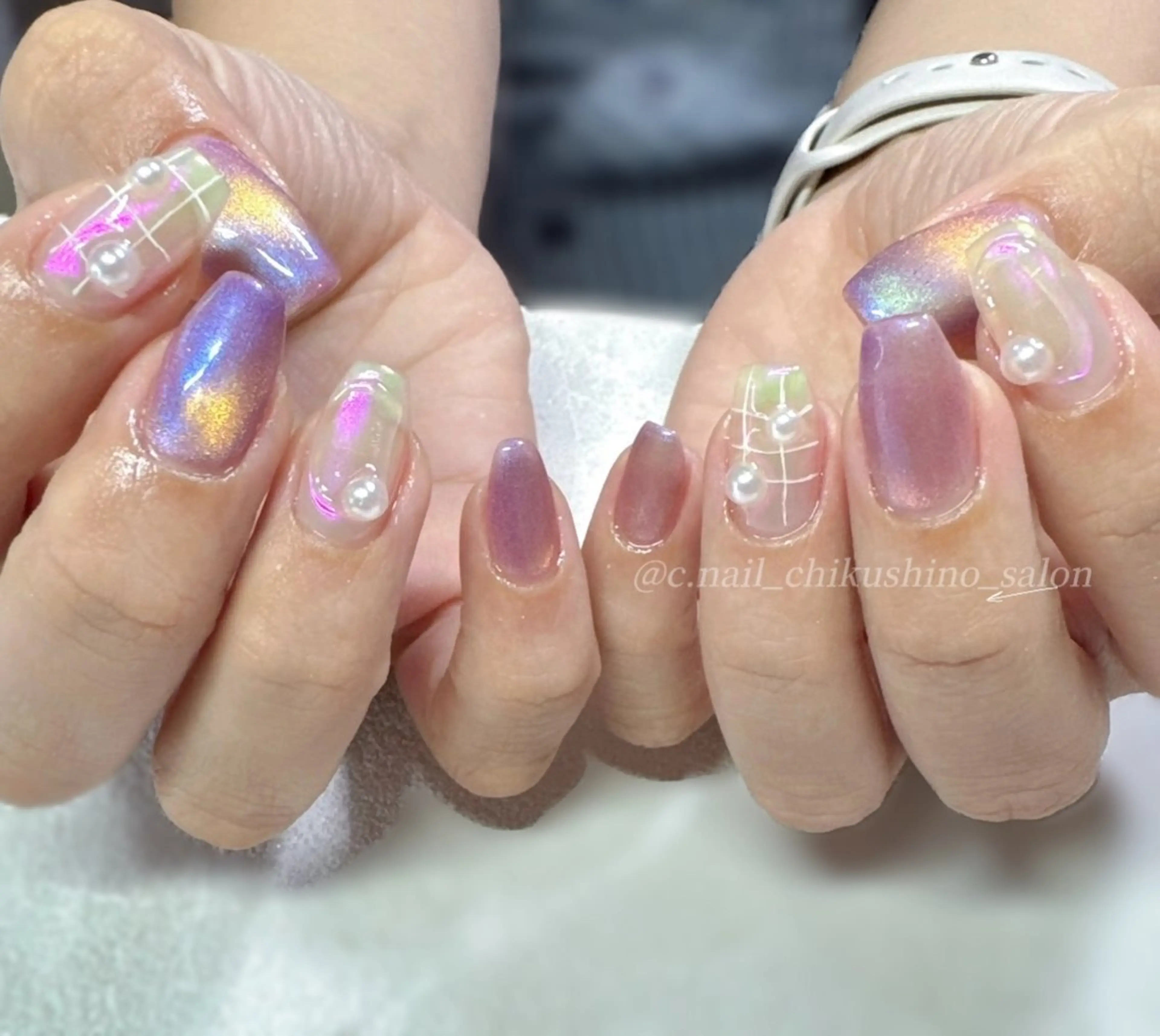 ネイル ハンドネイル C.Nail &Eye筑紫駅のネイルデザイン