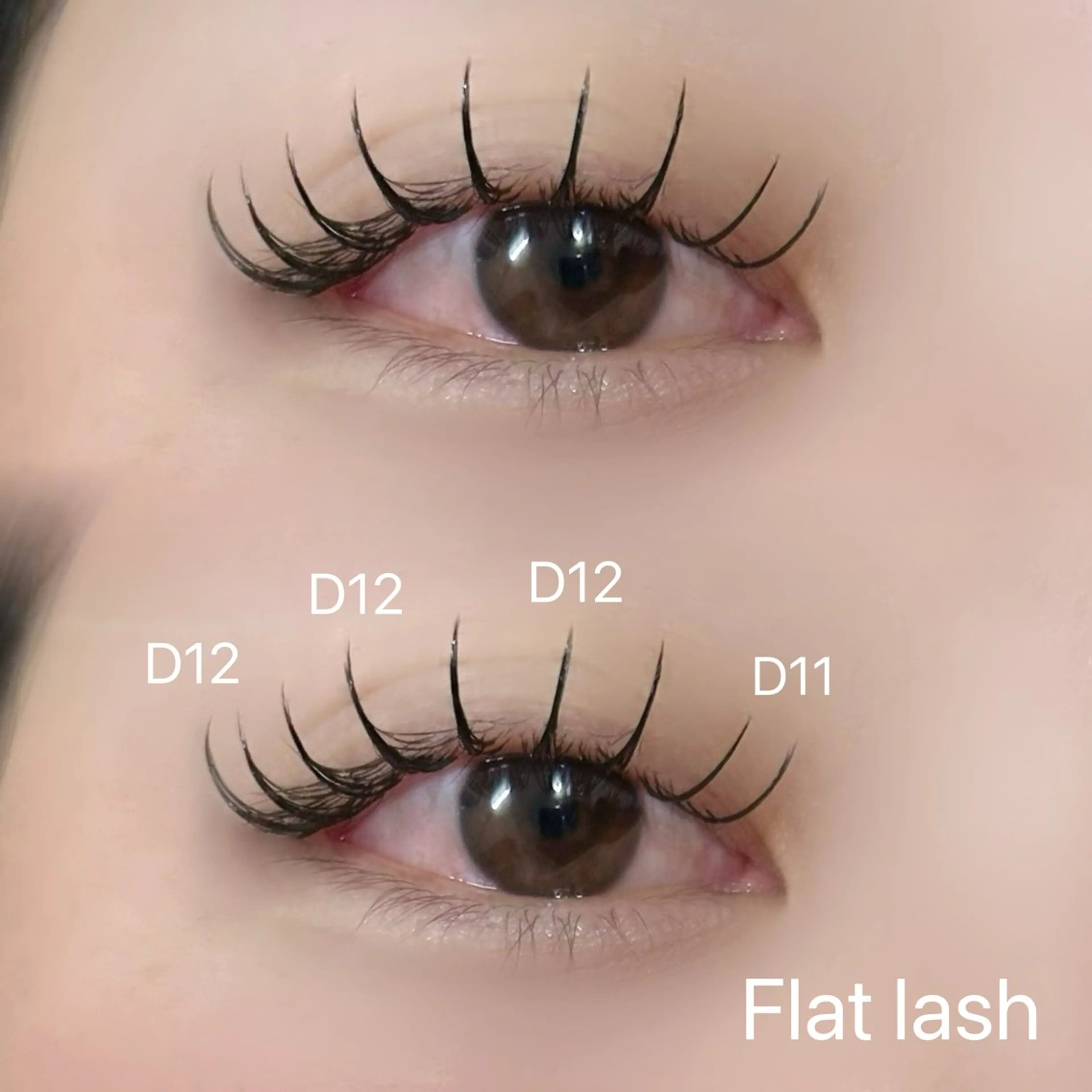 マツエク・マツパ フラットラッシュ 榊原 瑞樹のマツエク・マツパデザイン