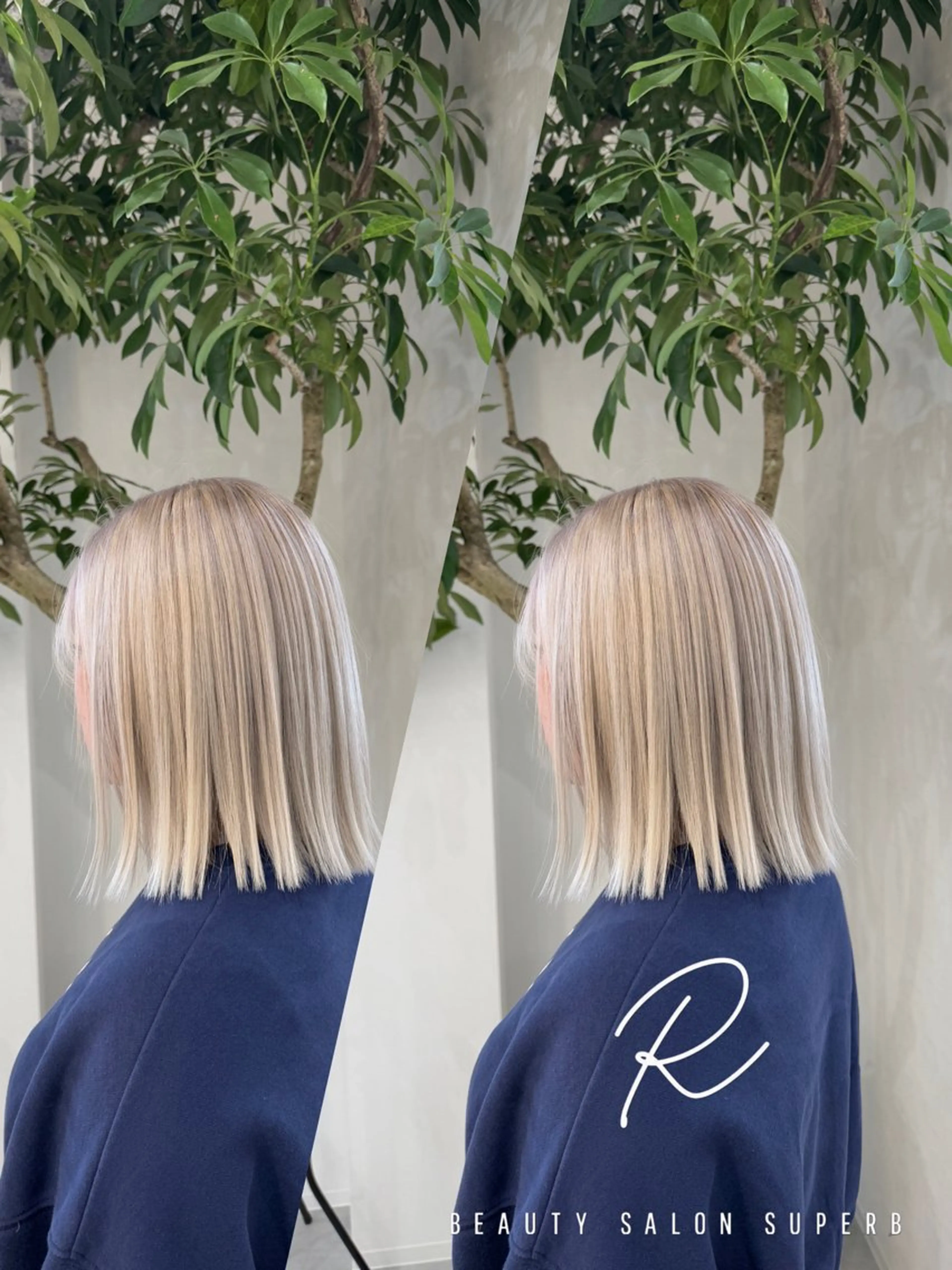 ショート カラー R/🤎 パーマ＆ブリーチ🔥のヘアスタイル