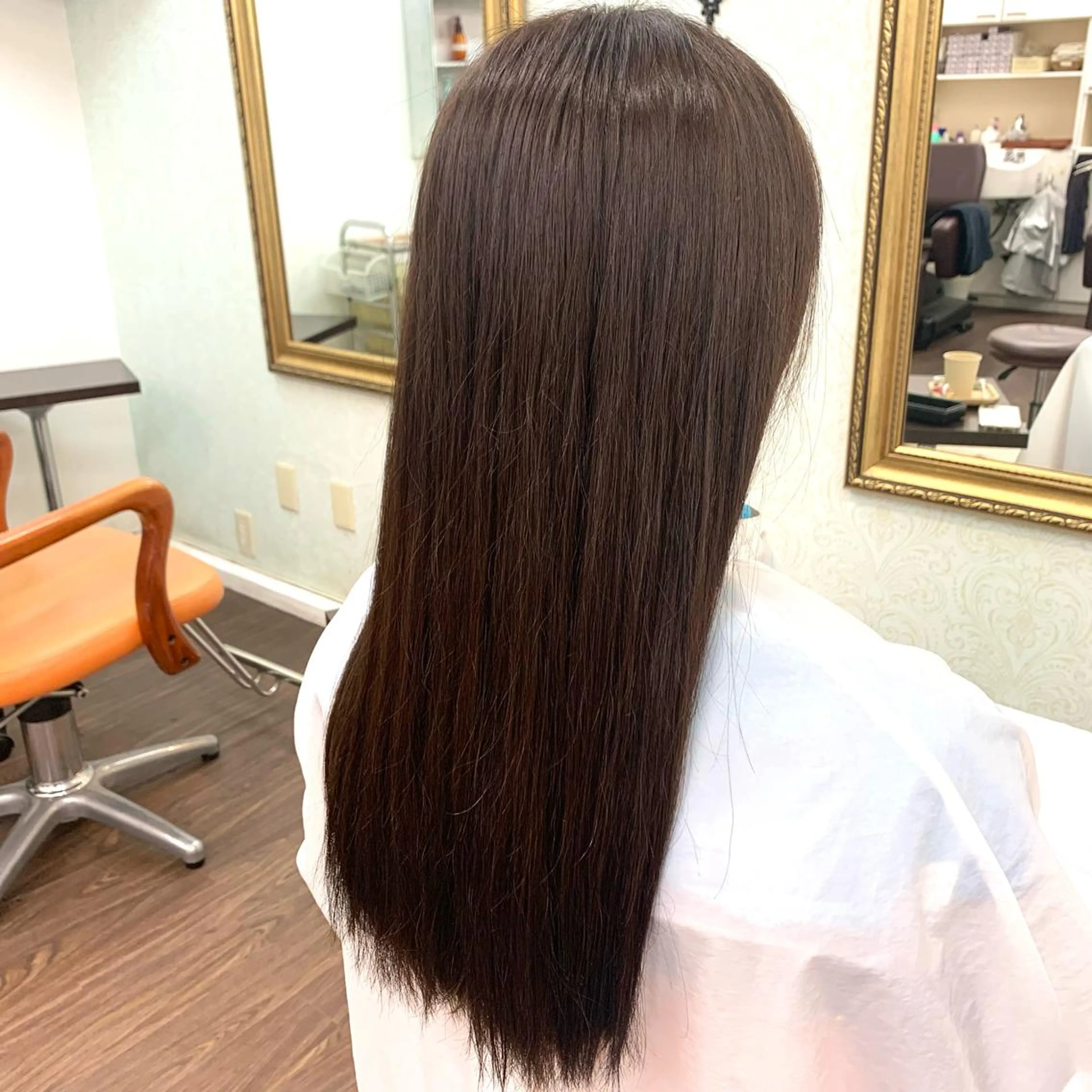 ロング パーマ 酸性ストレート ストレートパーマ ハセガワ セイカのエステ・リラクイメージ