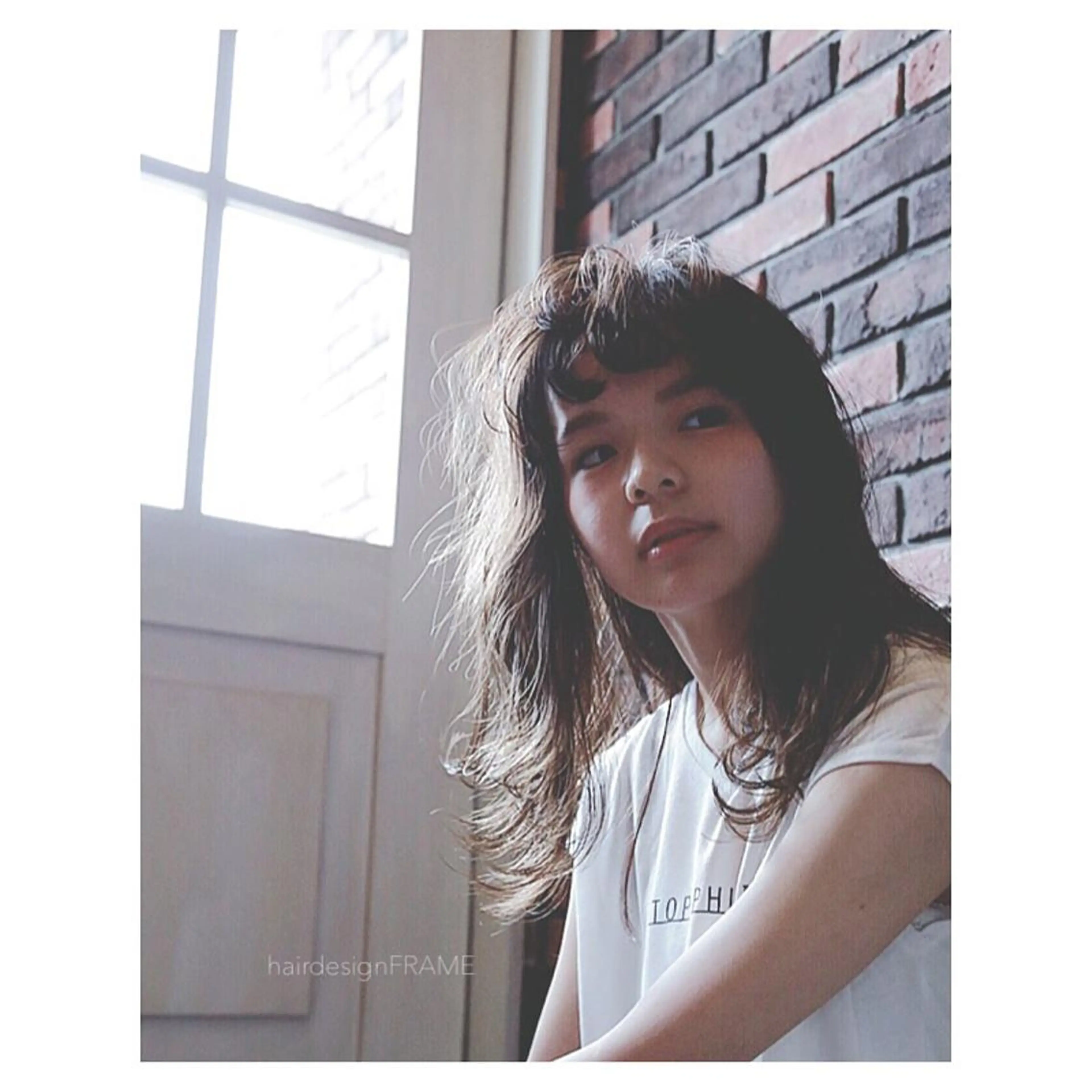 ミディアム セミロング ロング FRAME所属・FRAME/髪を育 てる/大人デザインのヘアスタイル