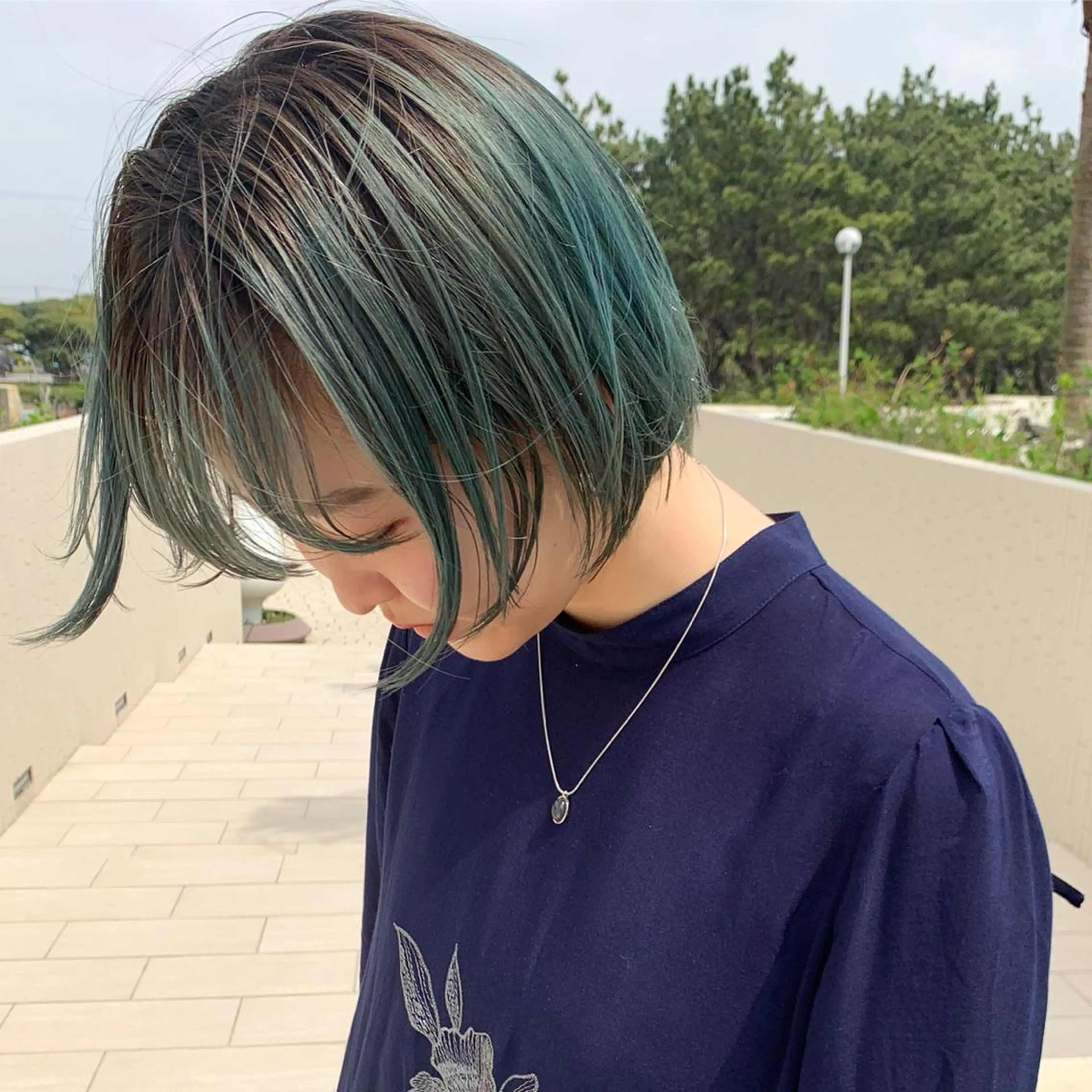 ショート カラー ANY／SUE 千葉パーマのヘアスタイル