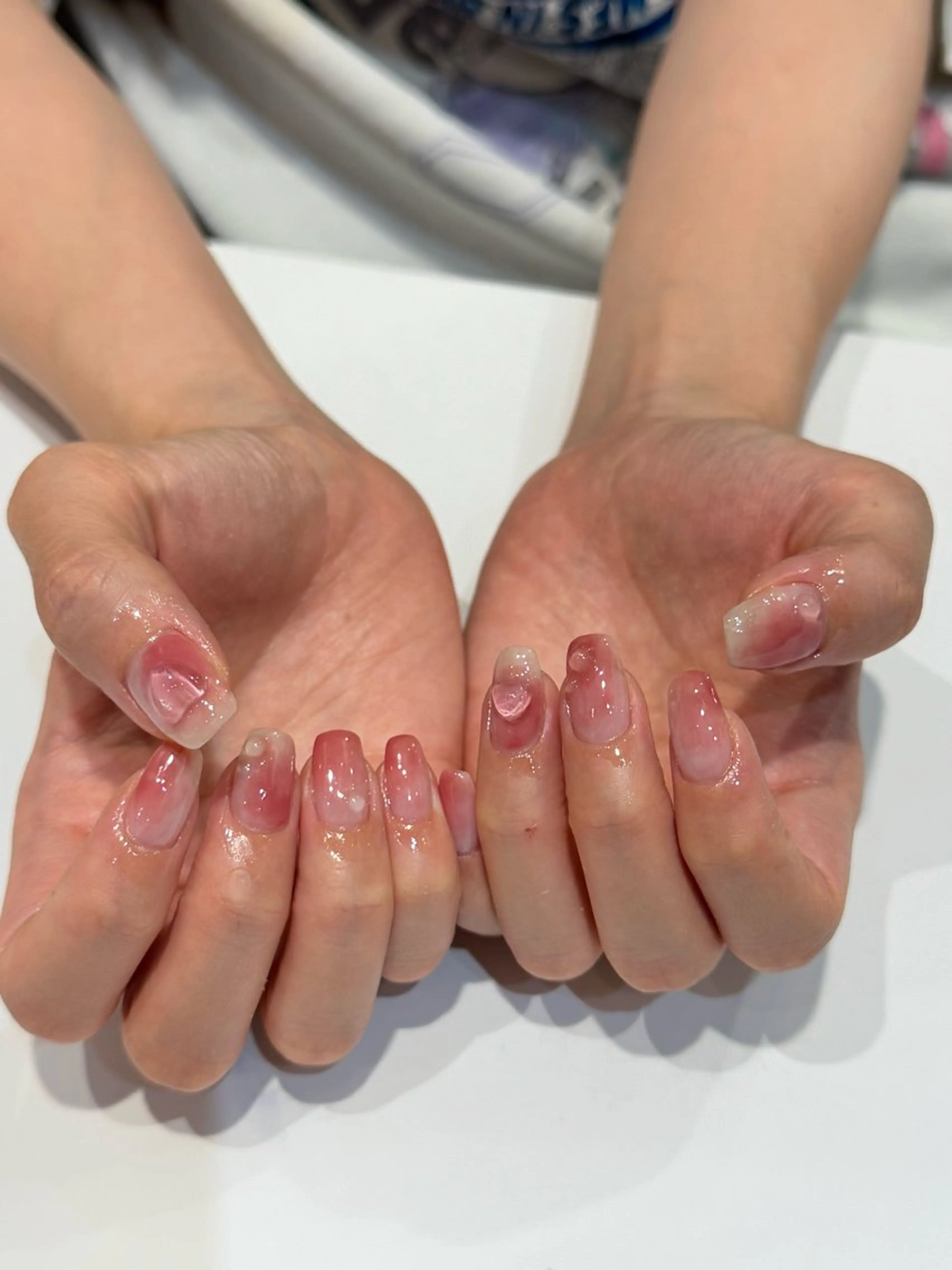 ネイル ハンドネイル 🦋 りえ🦋のネイルデザイン