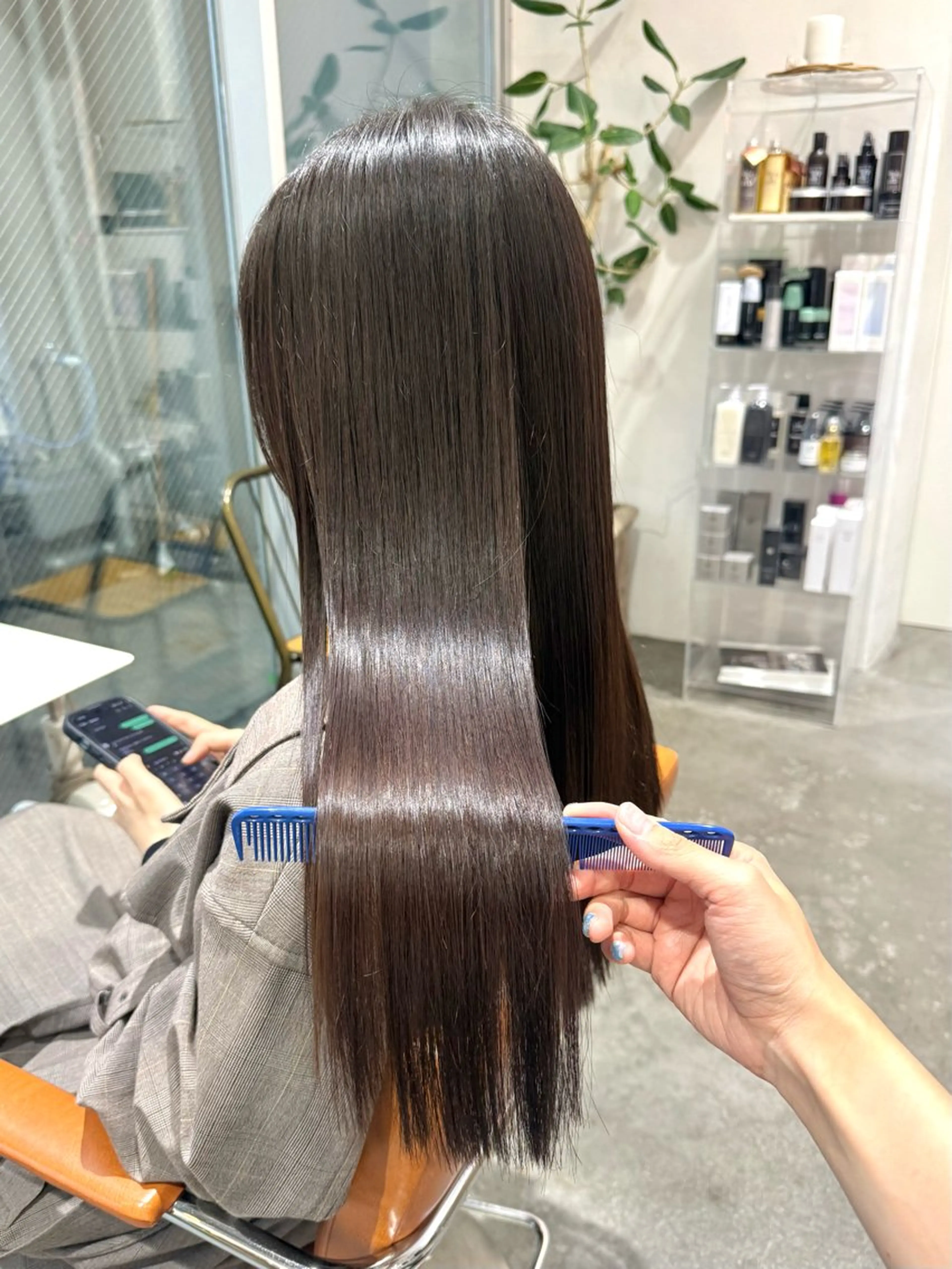 《ご新規限定》カット+縮毛矯正+oggiotto5stepトリートメントの写真