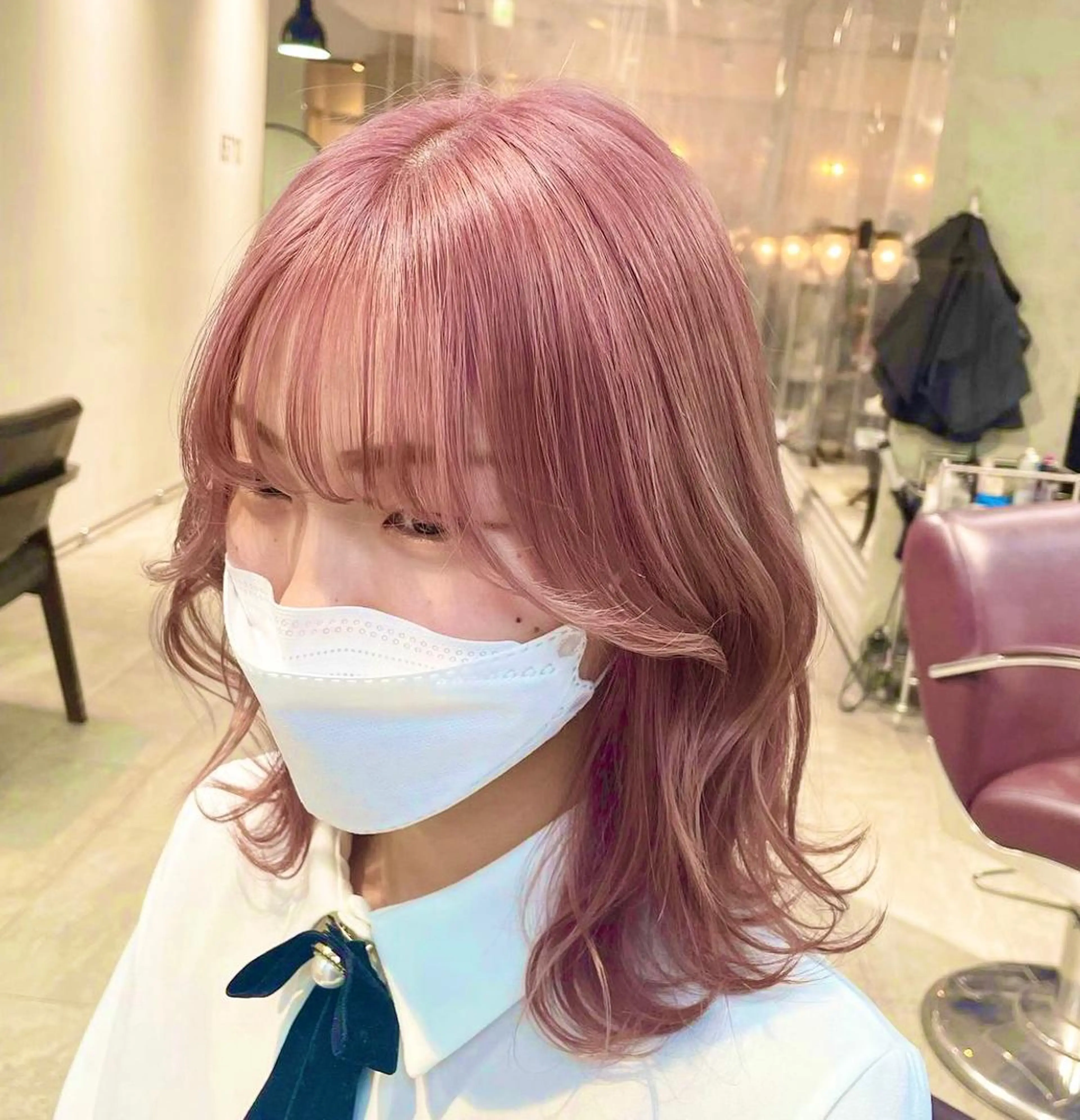 ロング カラー ヘアアレンジ カット ヘアカラー 🌹TikTok4万 フォロワー🌹AKIのヘアスタイル