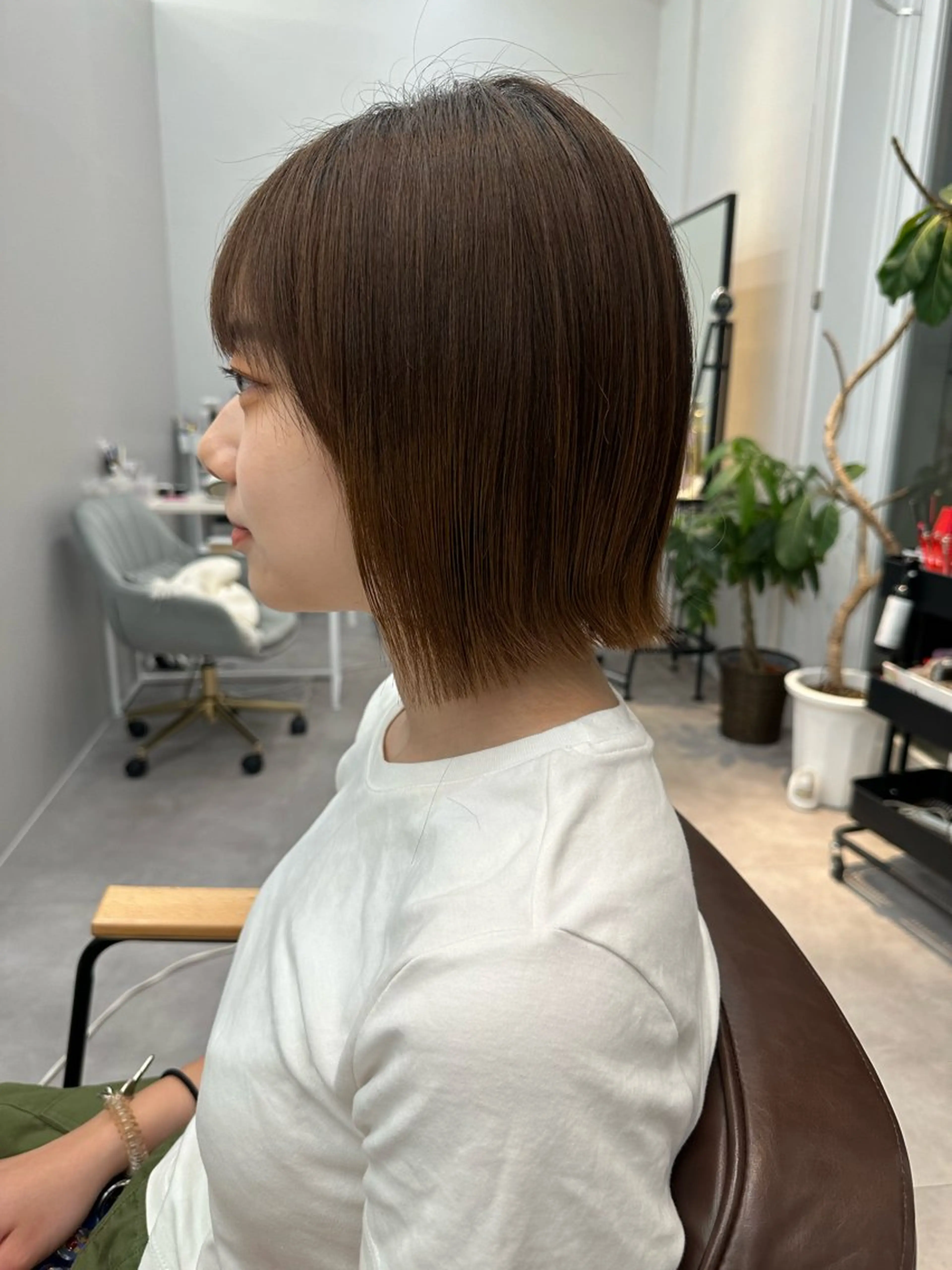 ショート カット タンバルモリ/ タッセルボブ/神山のヘアスタイル