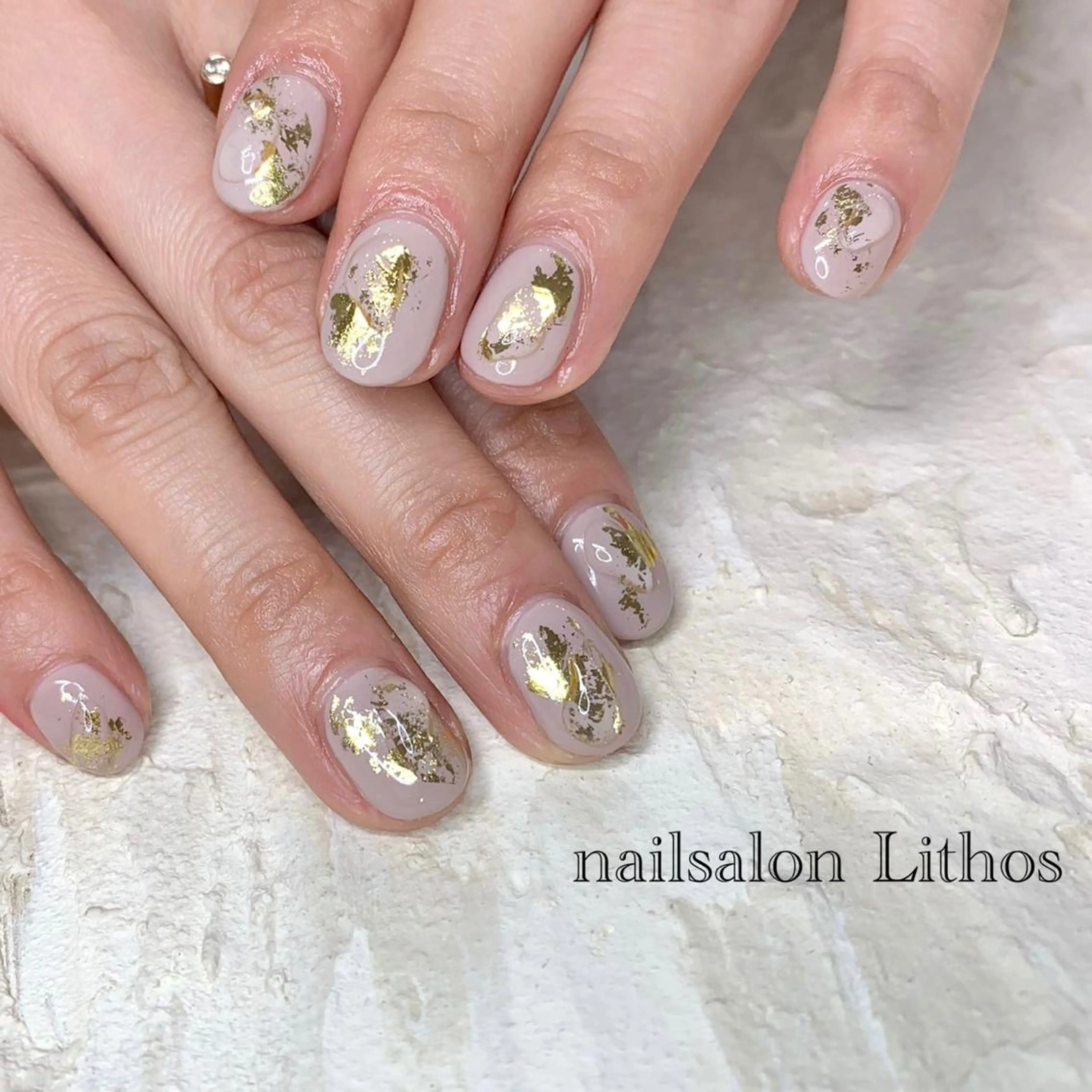 ネイル ハンドネイル nailsalon Lithos所属・nailsalon Recontreのネイルデザイン
