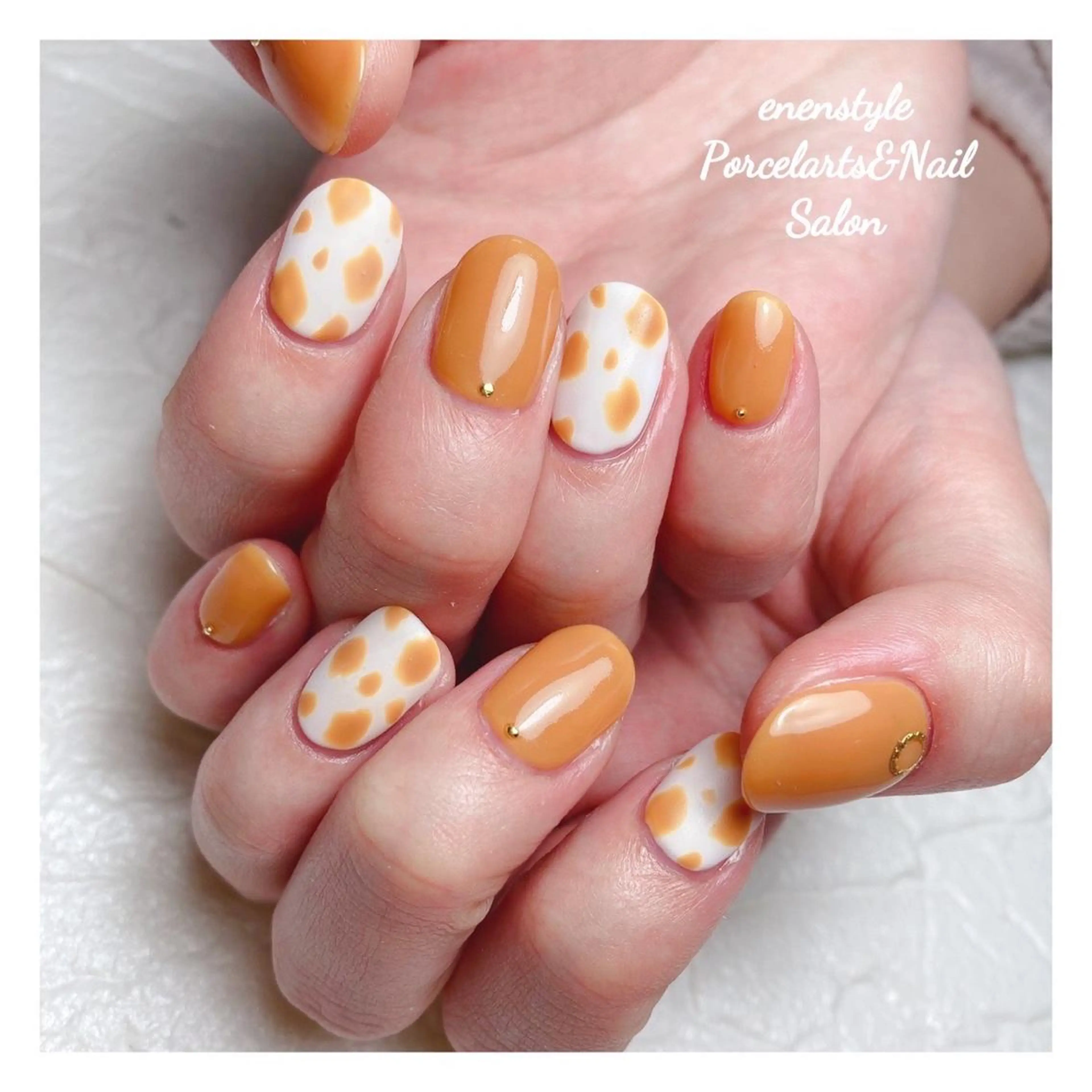 ミディアム ネイル 👑enen style👑のネイルデザイン