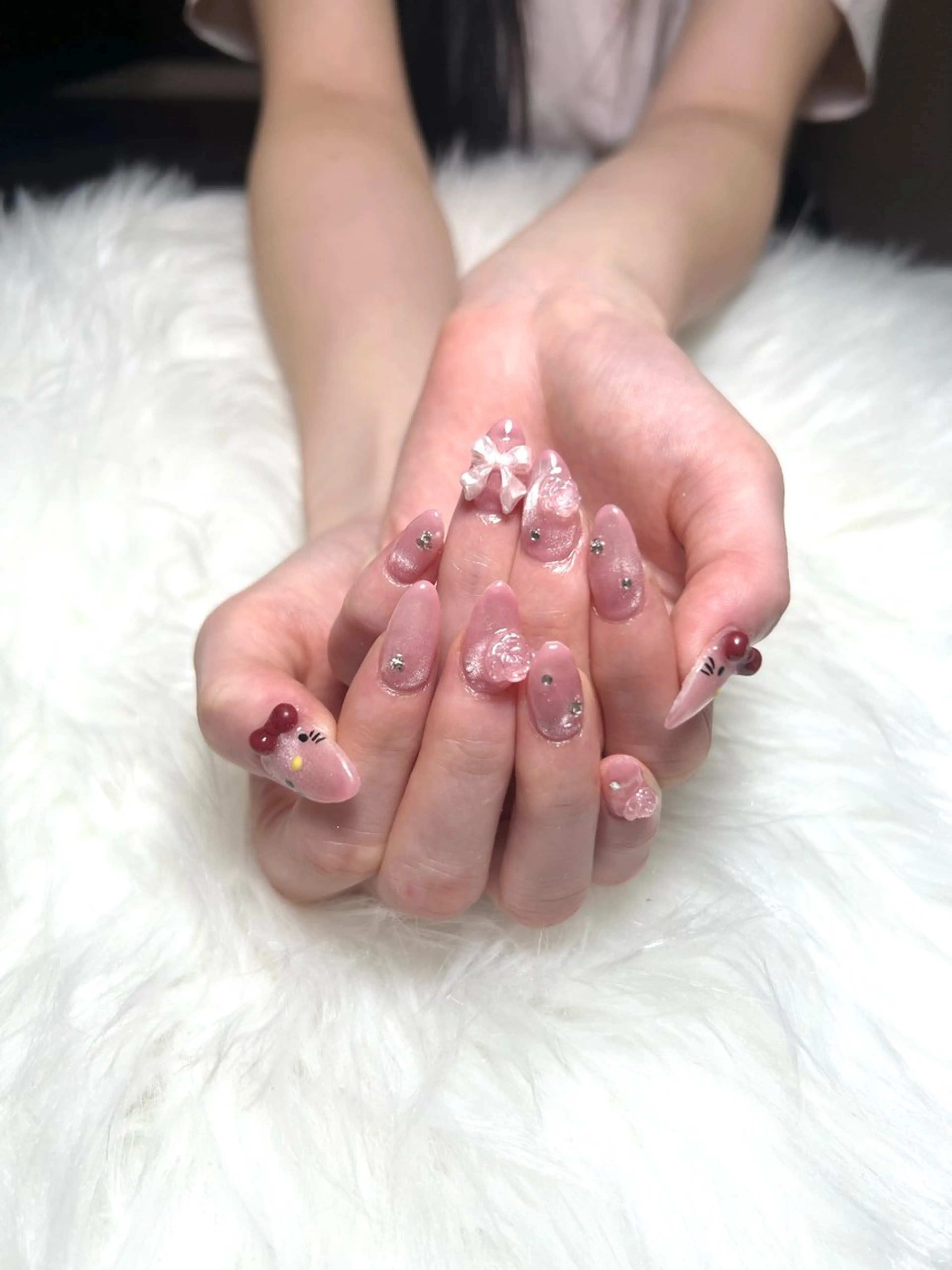 ネイル ハンドネイル 井尻 紗菜のネイルデザイン