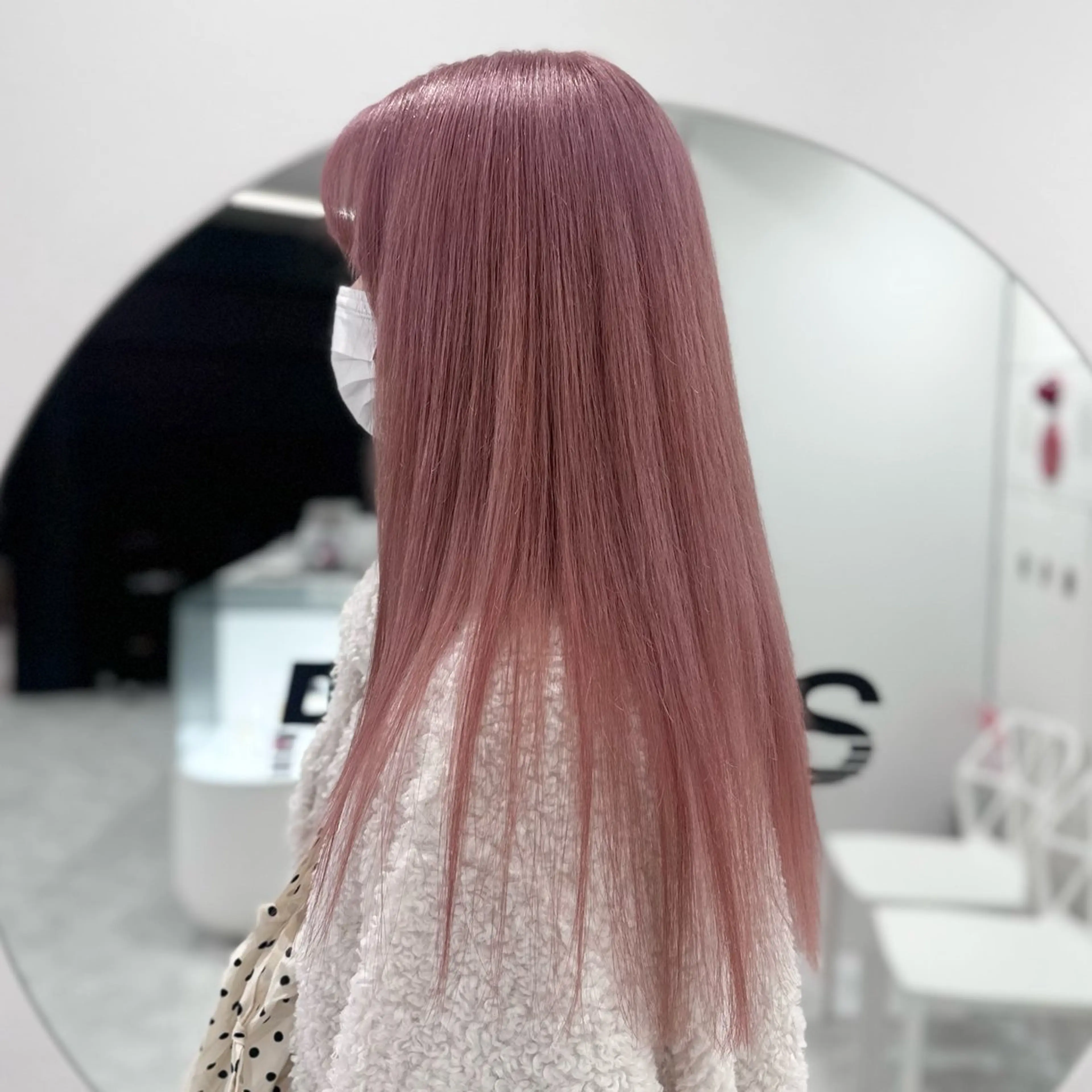 ロング ヘアカラー トリートメント 韓国ガーリー🤍ハイ トーン🤍Ayanaのヘアスタイル