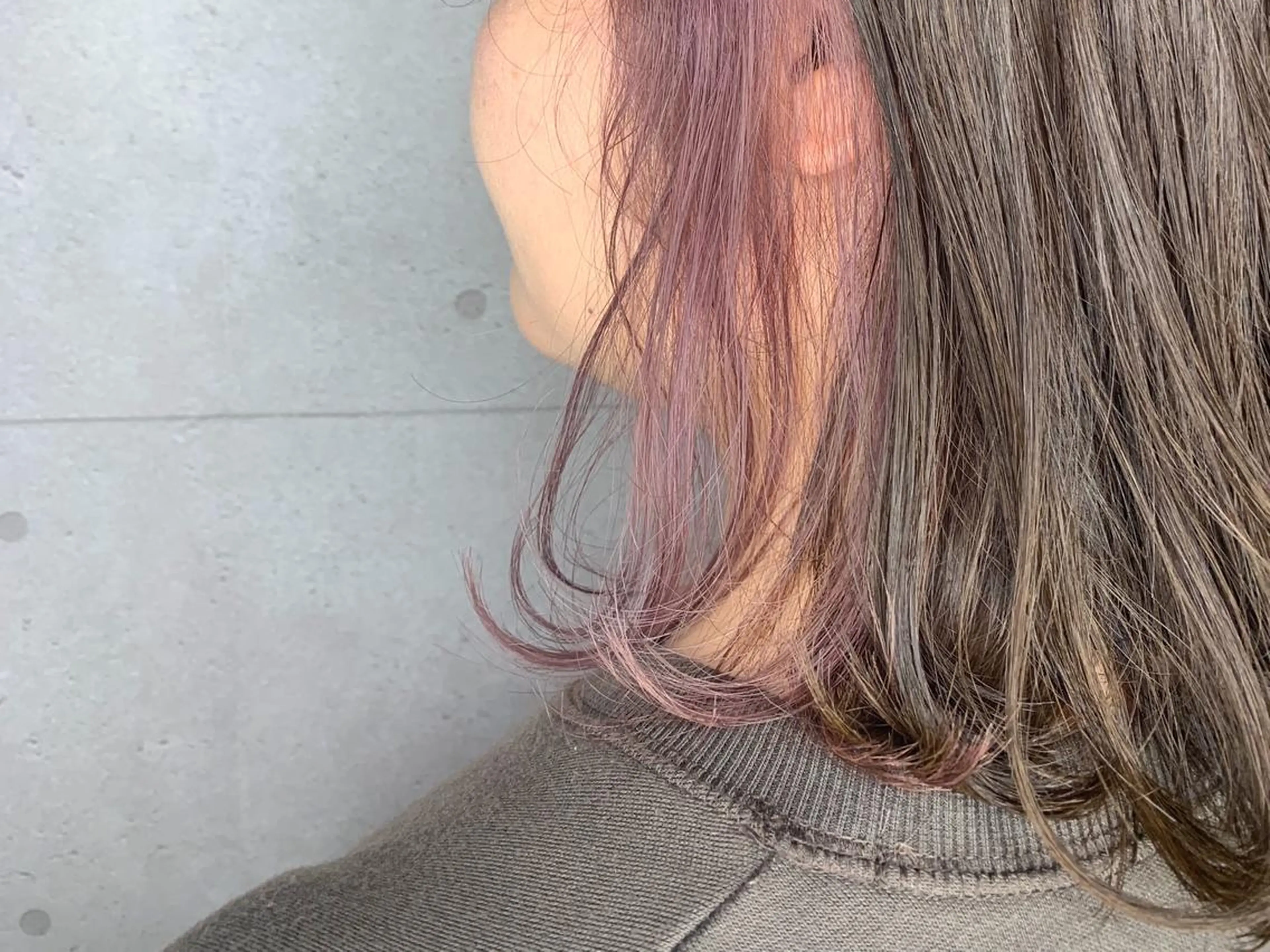 セミロング カラー 高橋友里亜 /フリーランスのヘアスタイル