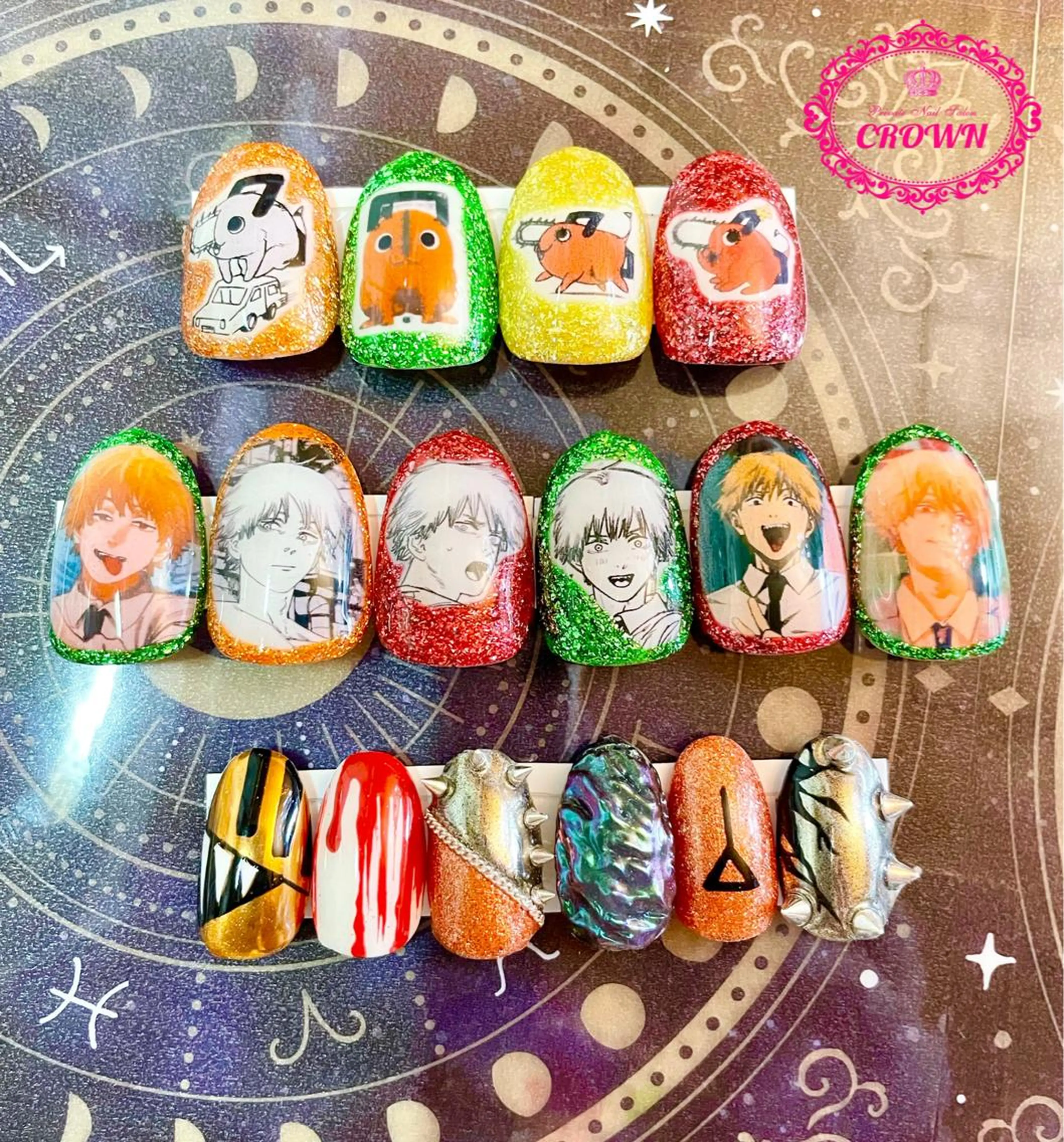 ネイル CROWN プライベートサロンのネイルデザイン