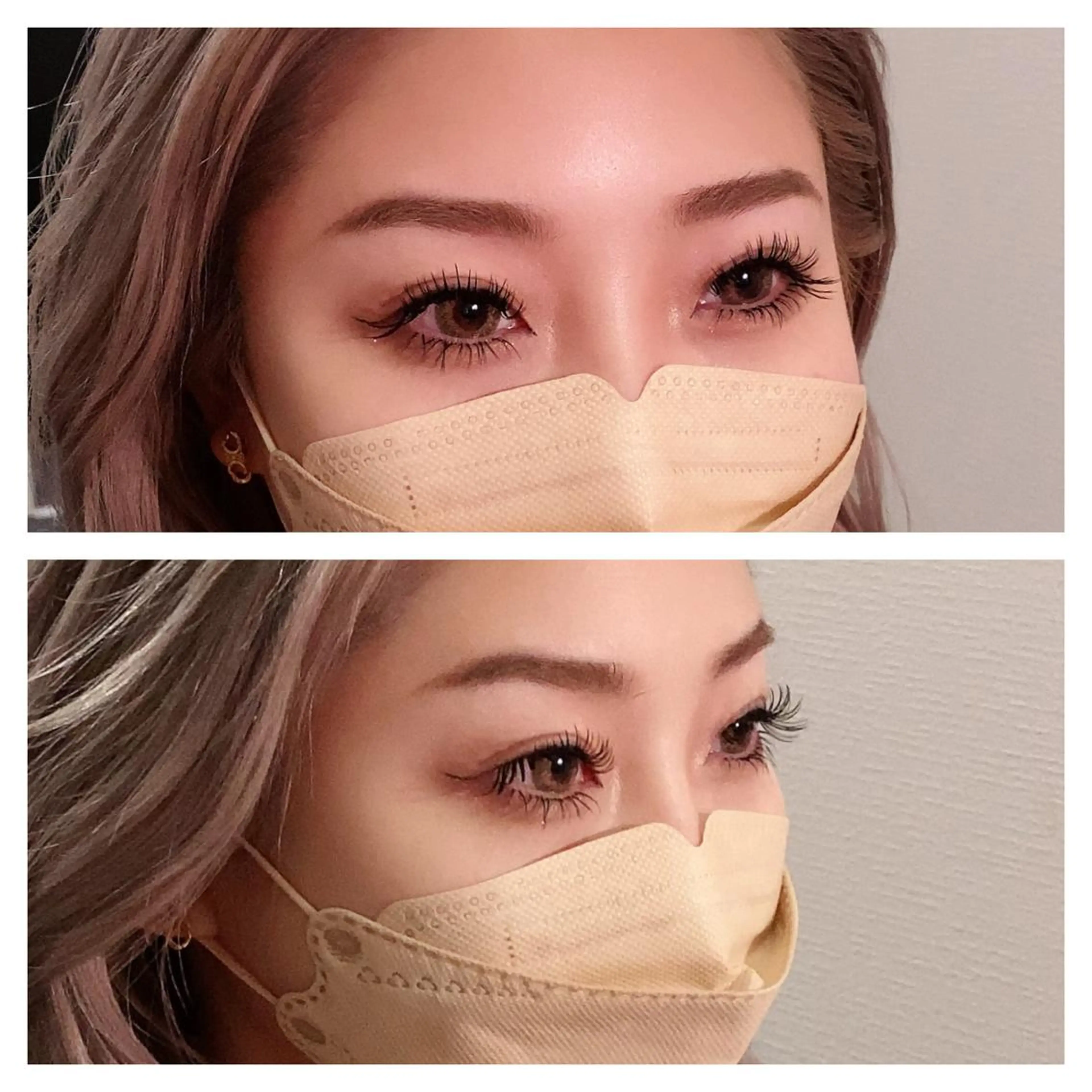 カラー パーマ ネイル マツエク・マツパ アイブロウ 付け放題 アップワードラッシュ 神山 ビューティー・アイのマツエク・マツパデザイン