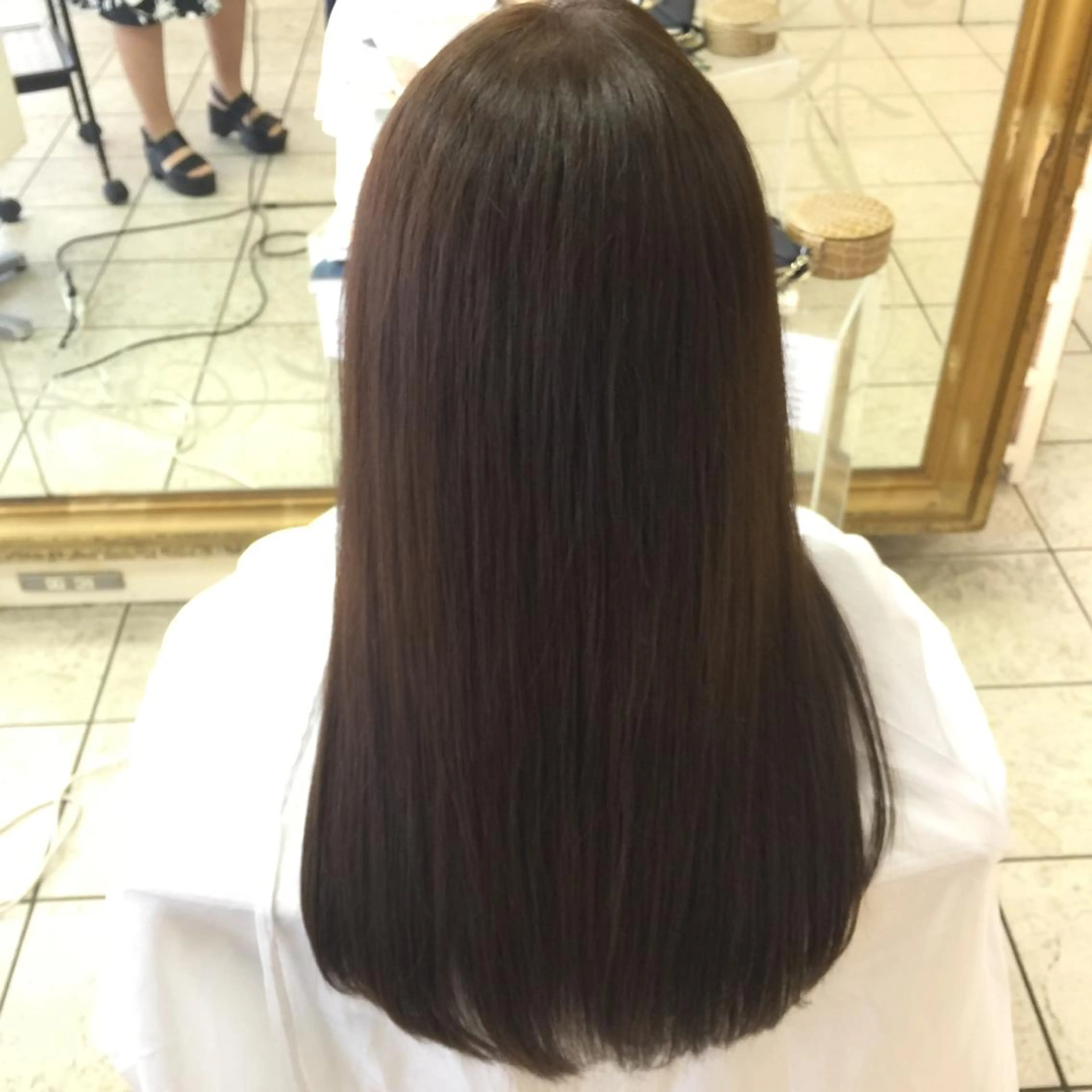 ロング カラー 溝口 和弘のヘアスタイル