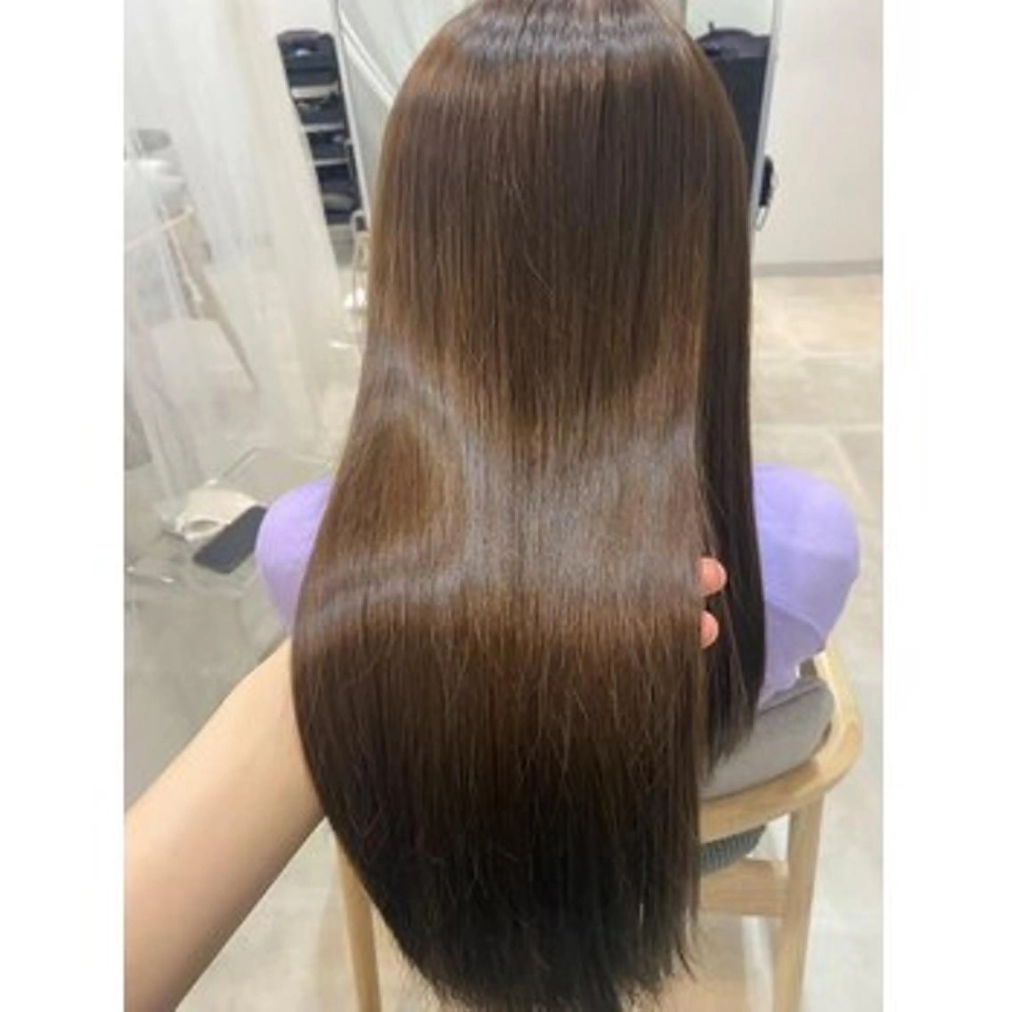 【☆艶、髪質改善☆】カット＋縮毛矯正＋オージュアトリートメント＋超音波ケアプロ　30700円→14980円の写真