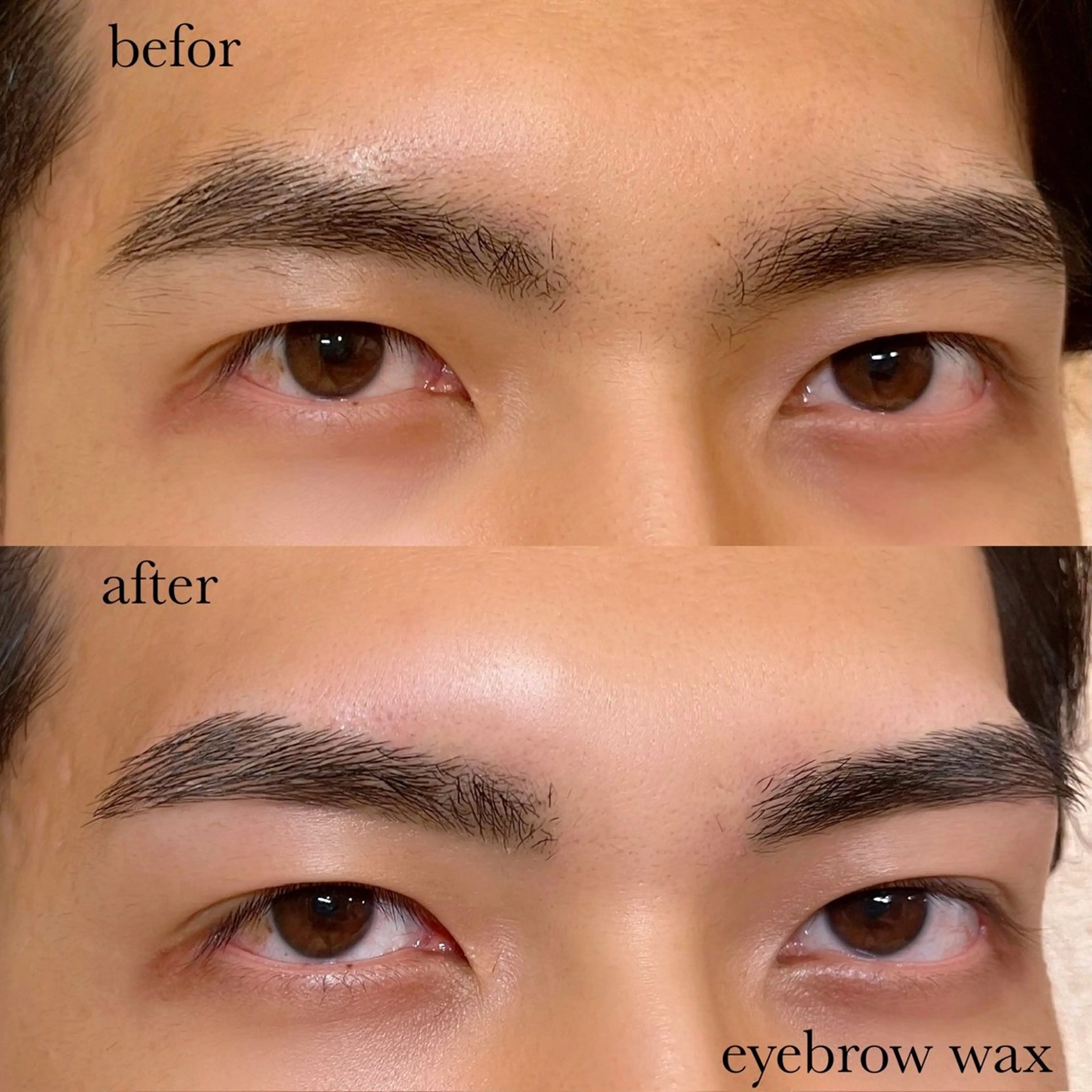 アイブロウ 眉カット 眉毛ワックス脱毛 長尾 桃果 🫧 eyelistのマツエク・マツパデザイン