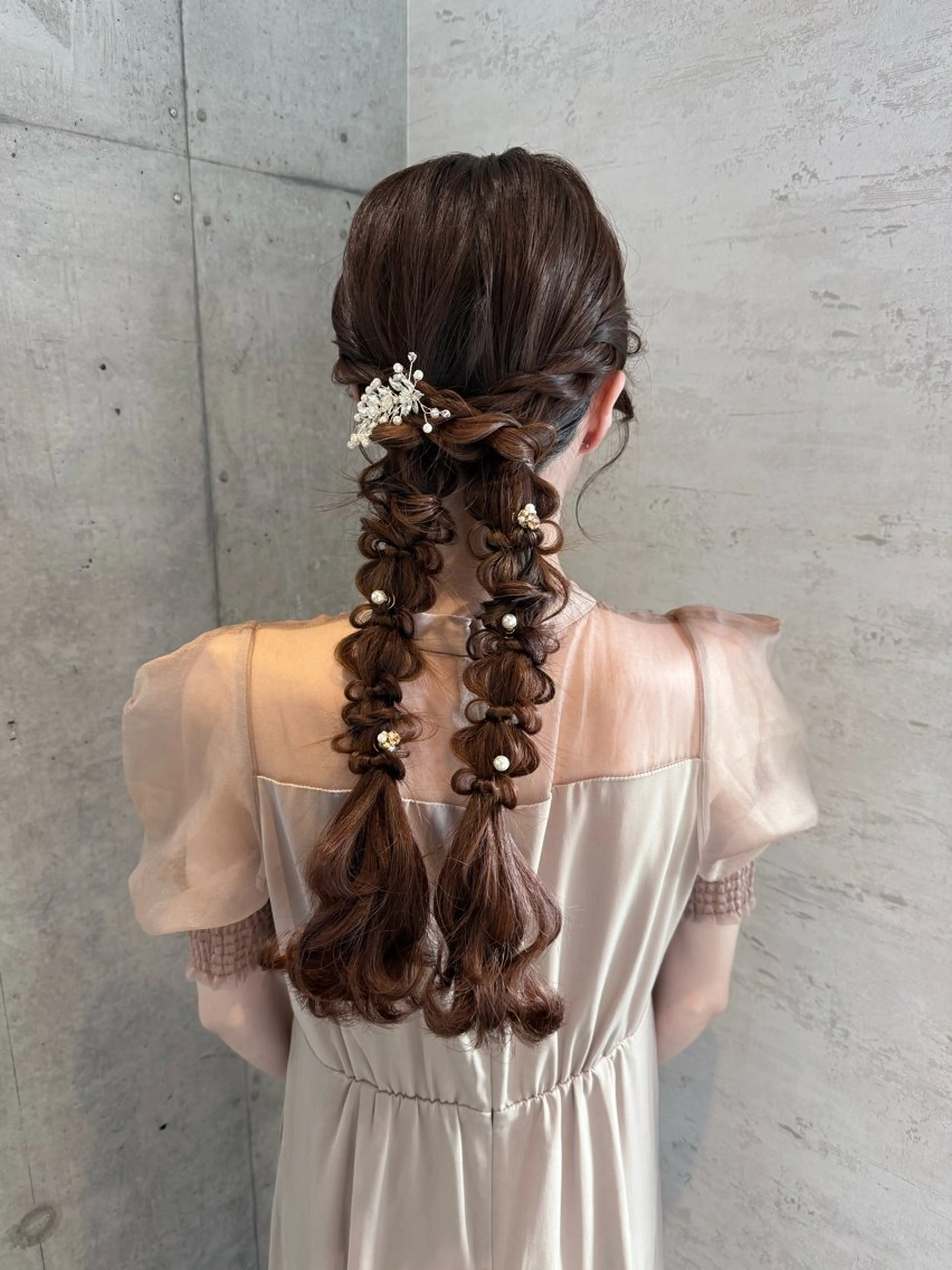 ヘアアレンジ ヘアセット 女性に人気♪ はやしほのかのヘアスタイル