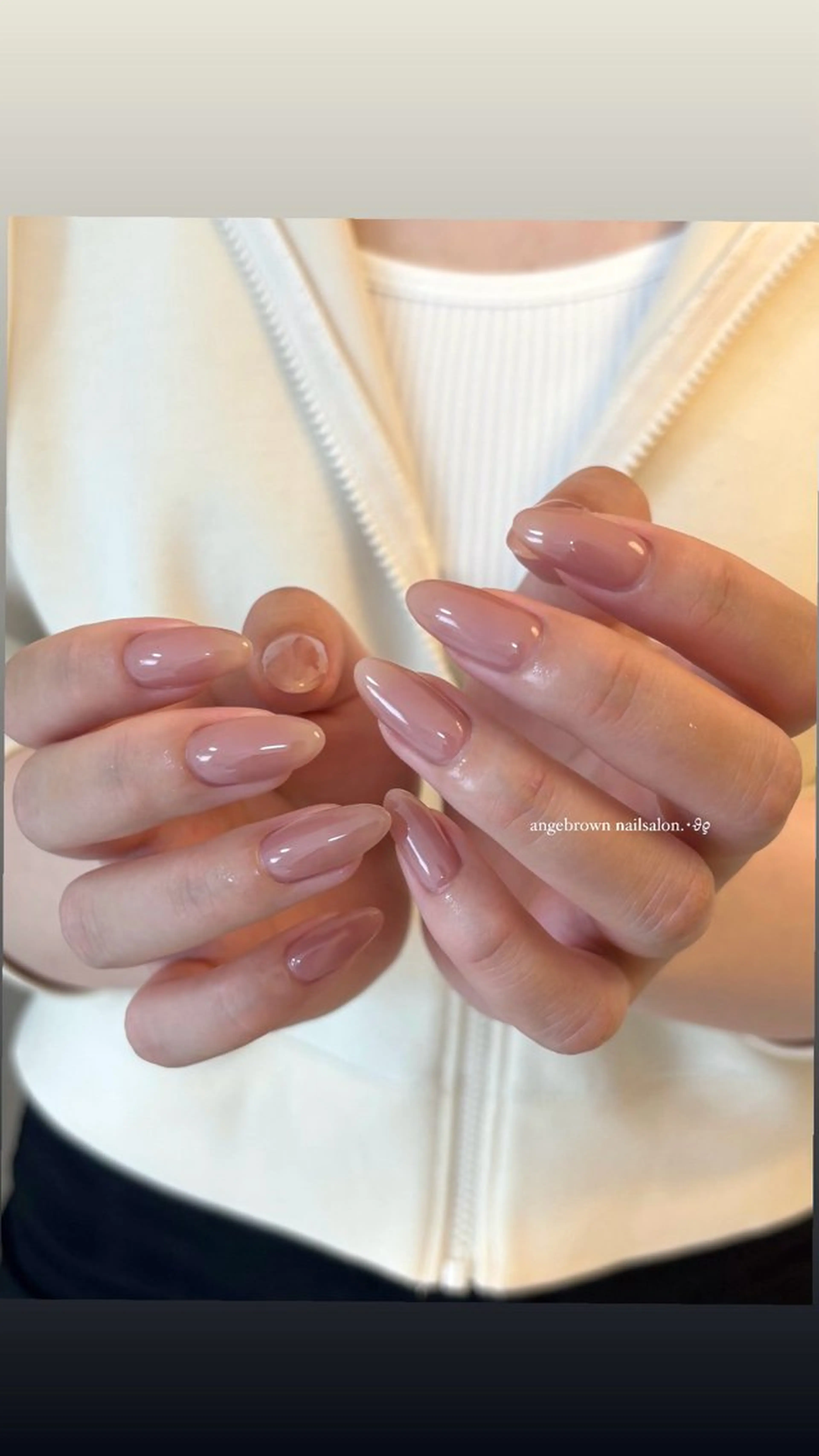 ネイル ハンドネイル ange brownのネイルデザイン