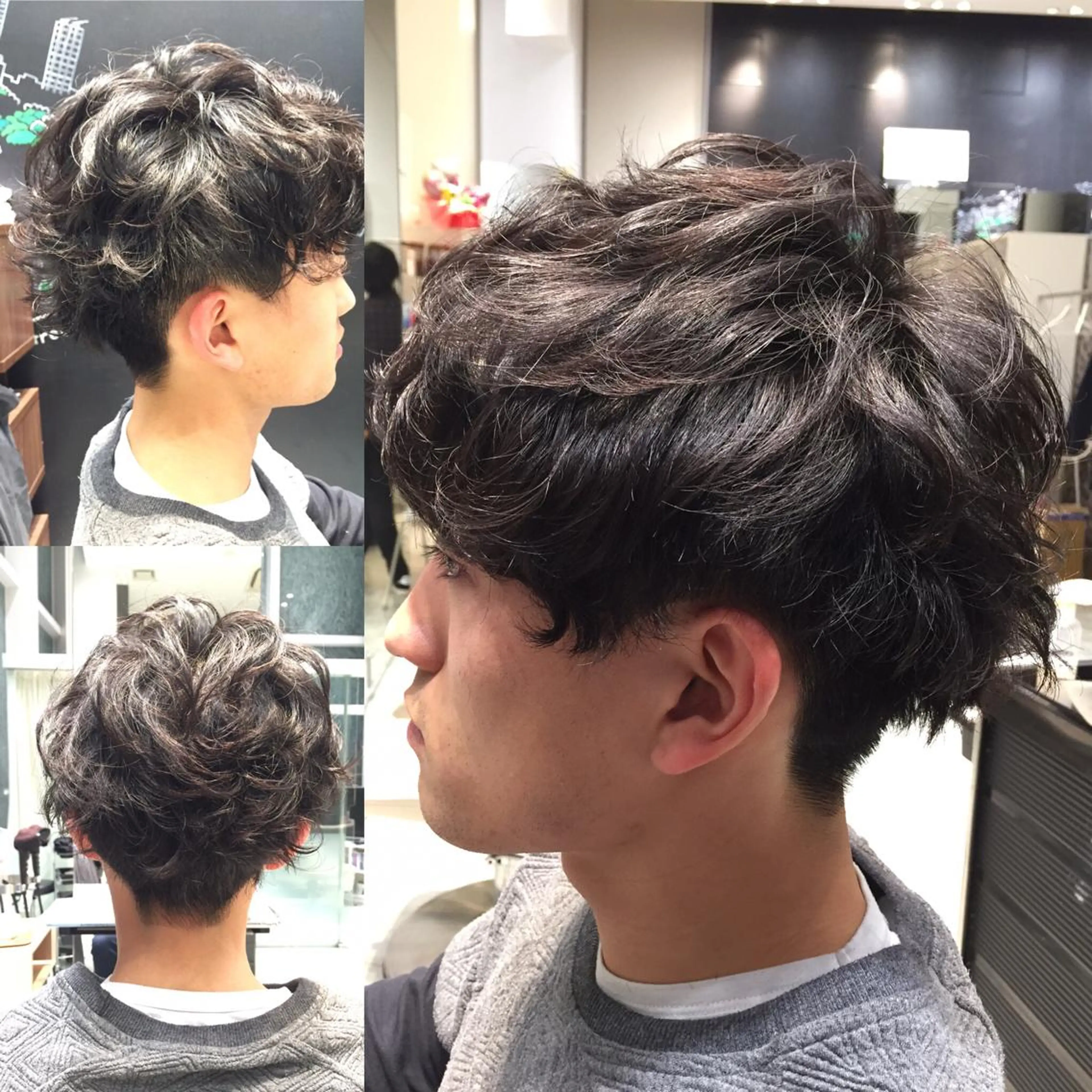 パーマ メンズ メンズパーマ Re:ta KANZOのヘアスタイル