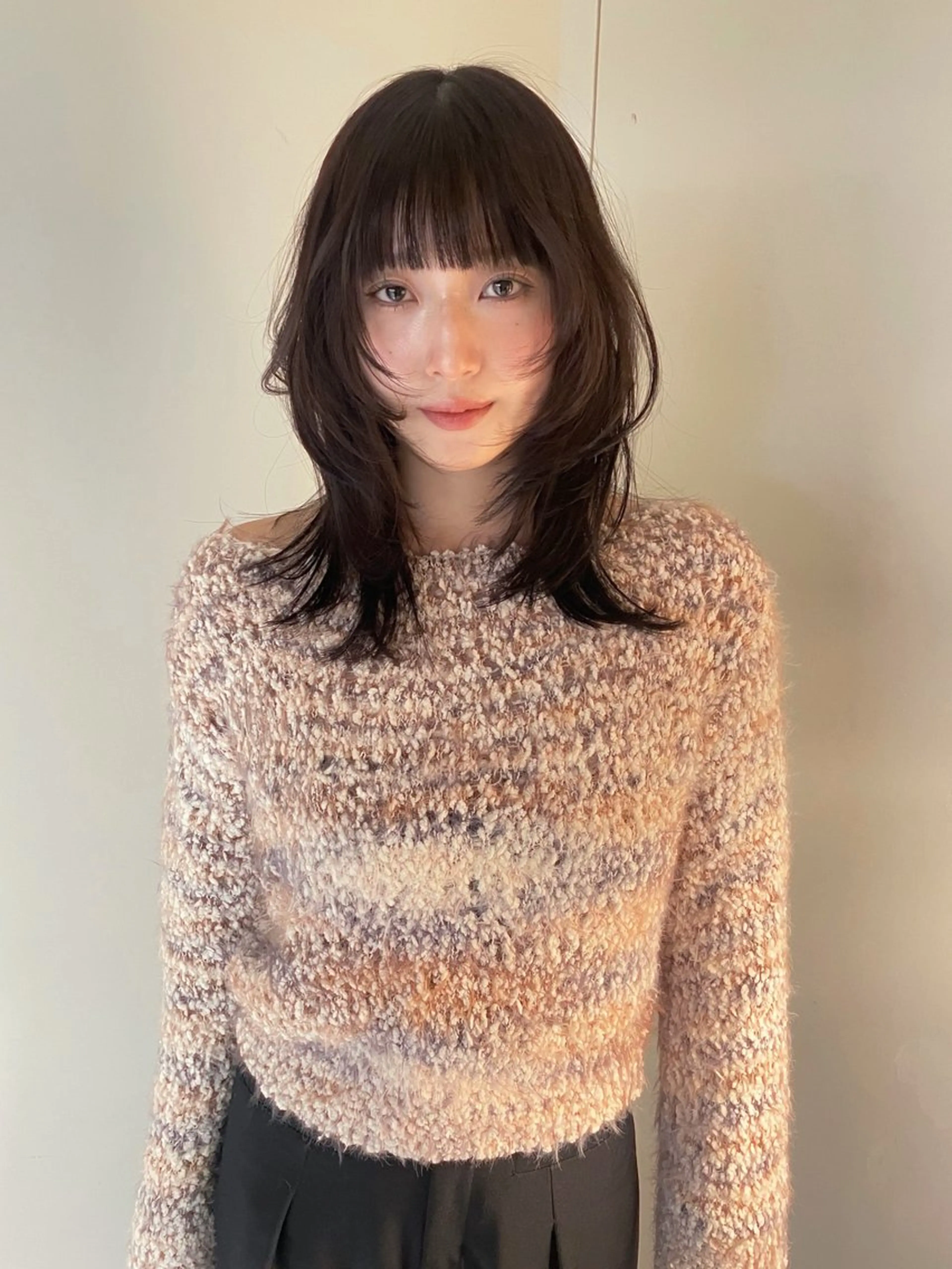 セミロング cut期間限定¥0 ／表参道／REMIのヘアスタイル