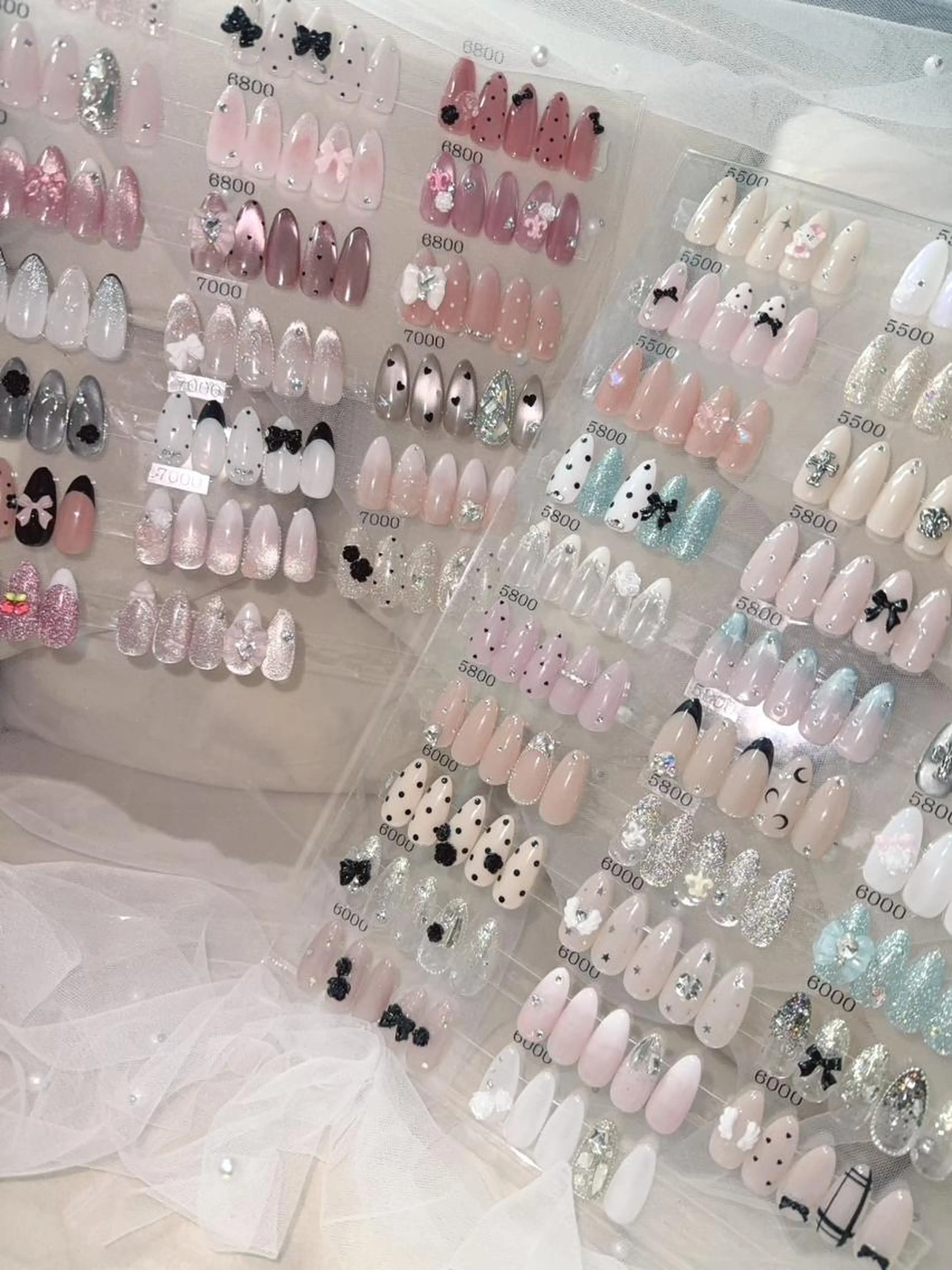 【オフ込み】おしゃれ女子必見★選べる【韓国ネイル】９０分コース♪￥5500～￥7200の写真