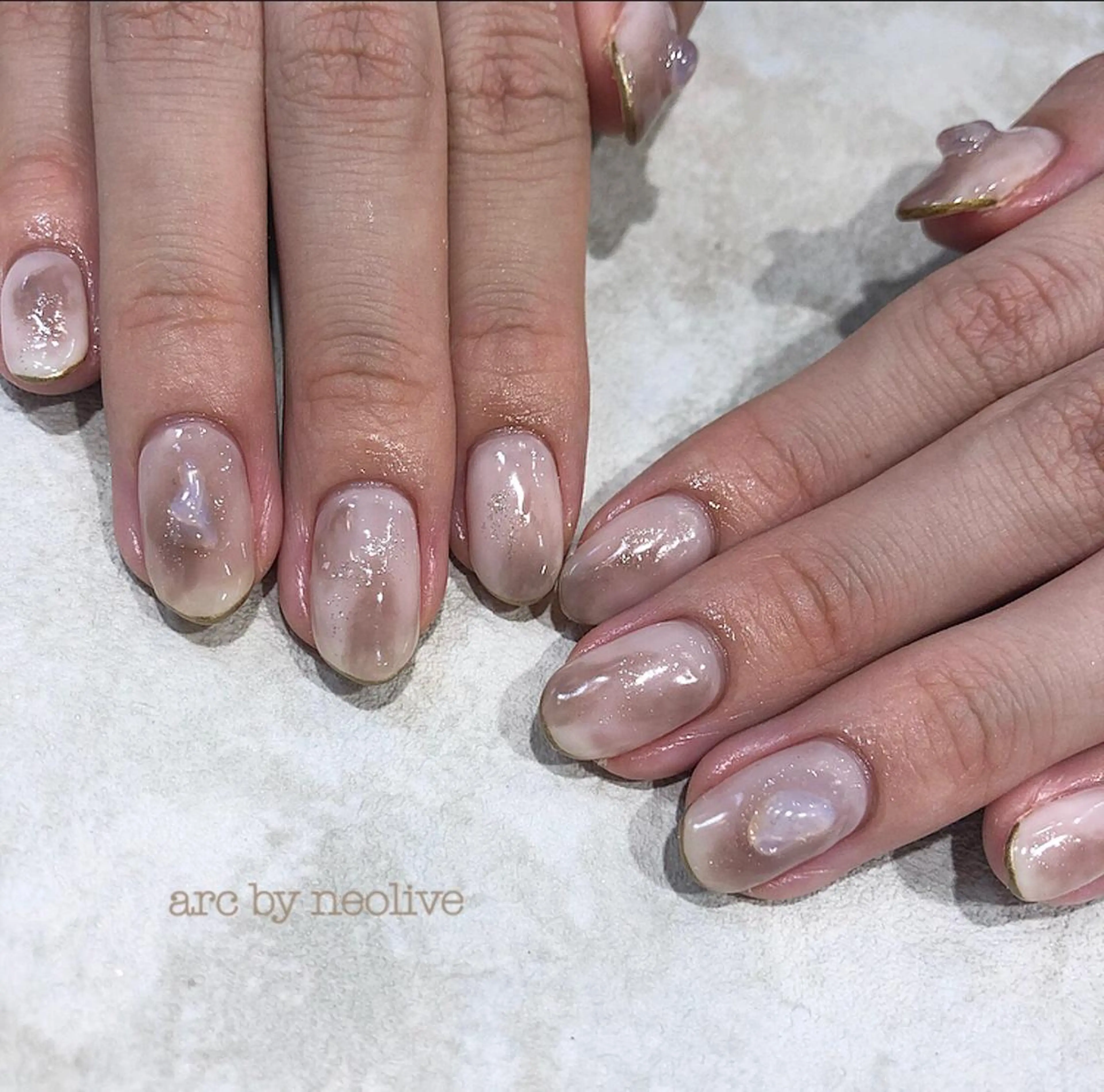 ネイル ニュアンスネイル rina eye&nailのマツエク・マツパデザイン