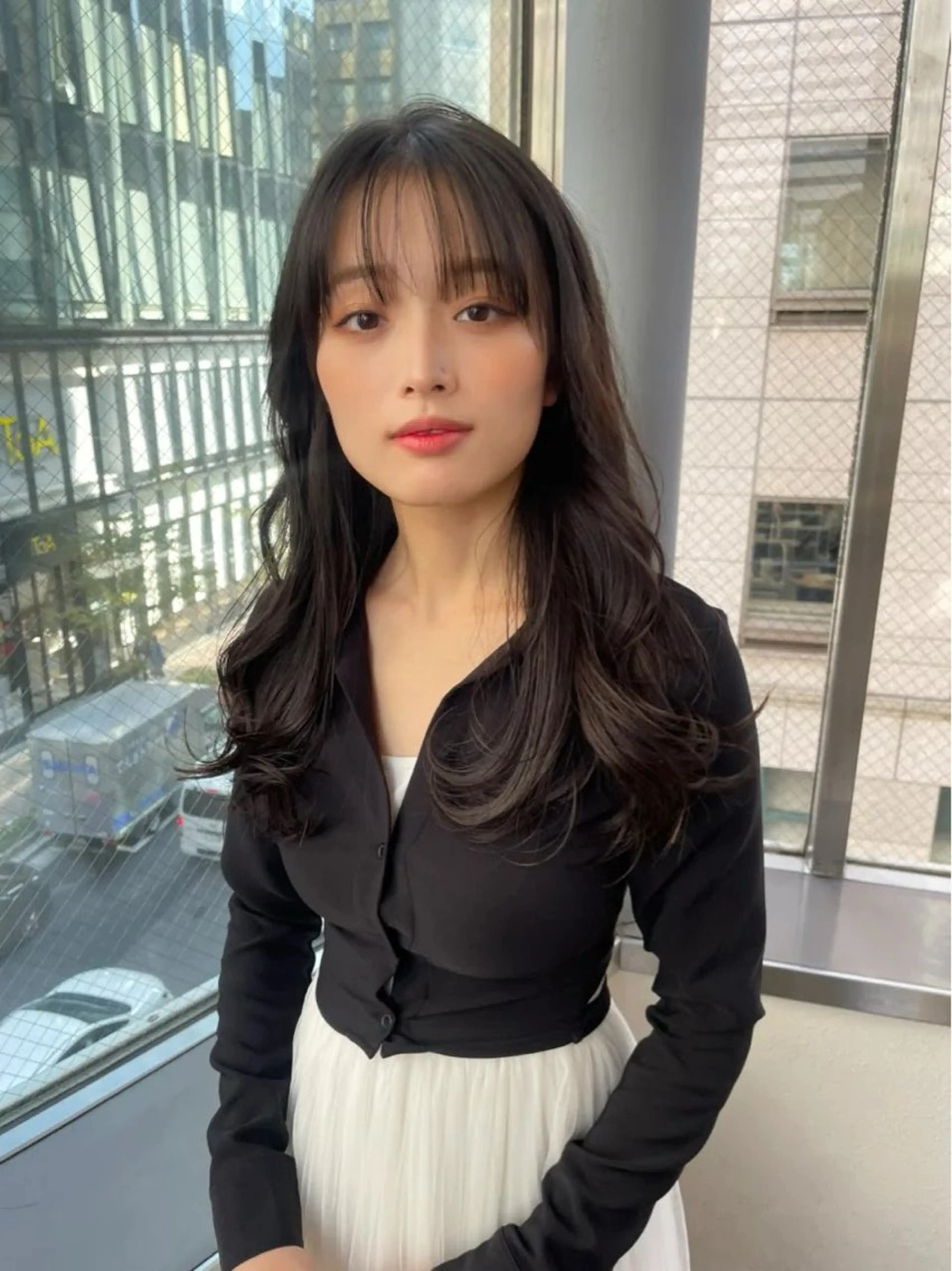 ロング カラー 透明感カラー レイヤーカット ヘアカラー 似合わせショート特化 /Rukaのヘアスタイル