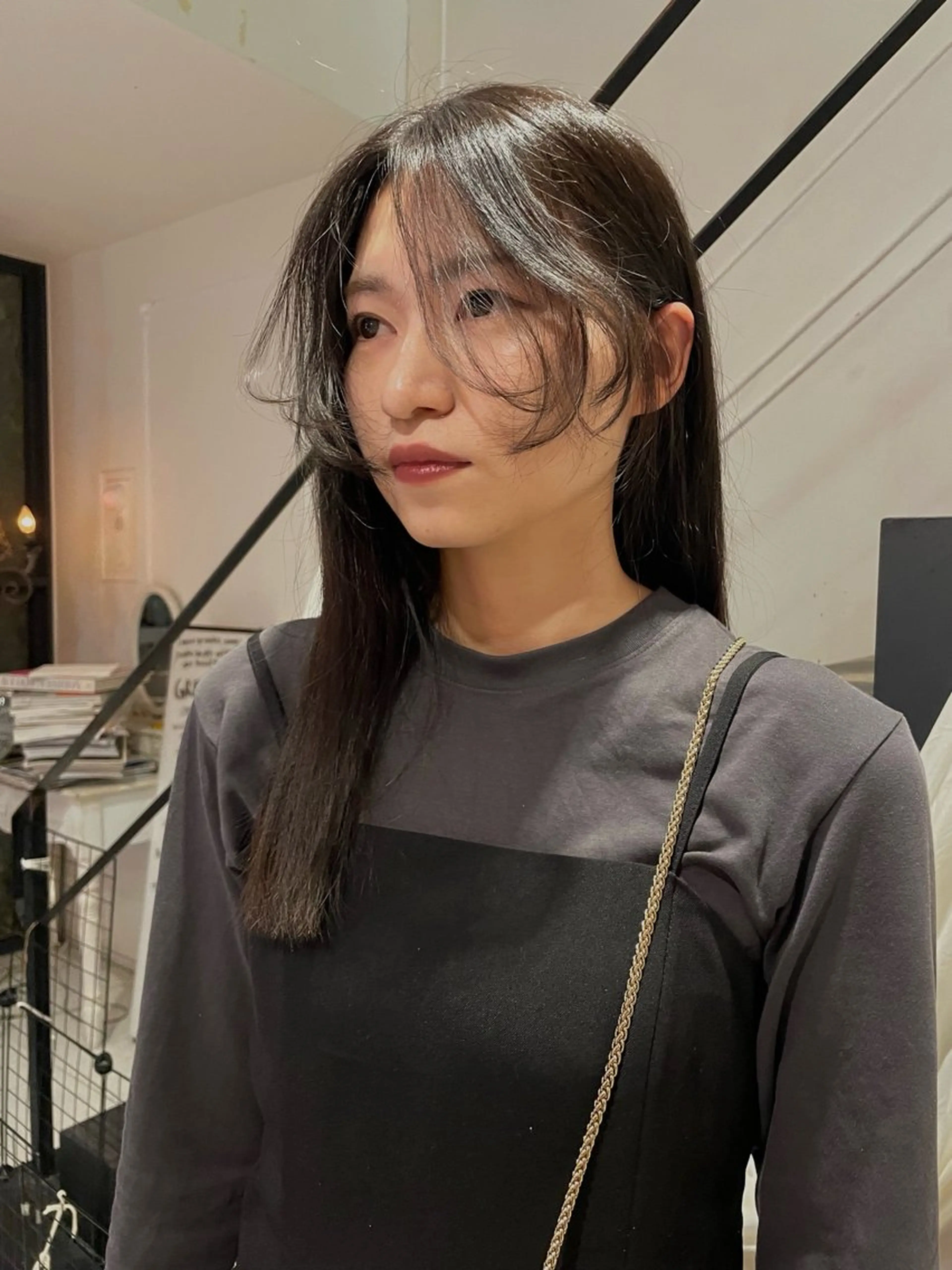 セミロング カラー 太田 妃香/岡崎美容室のヘアスタイル