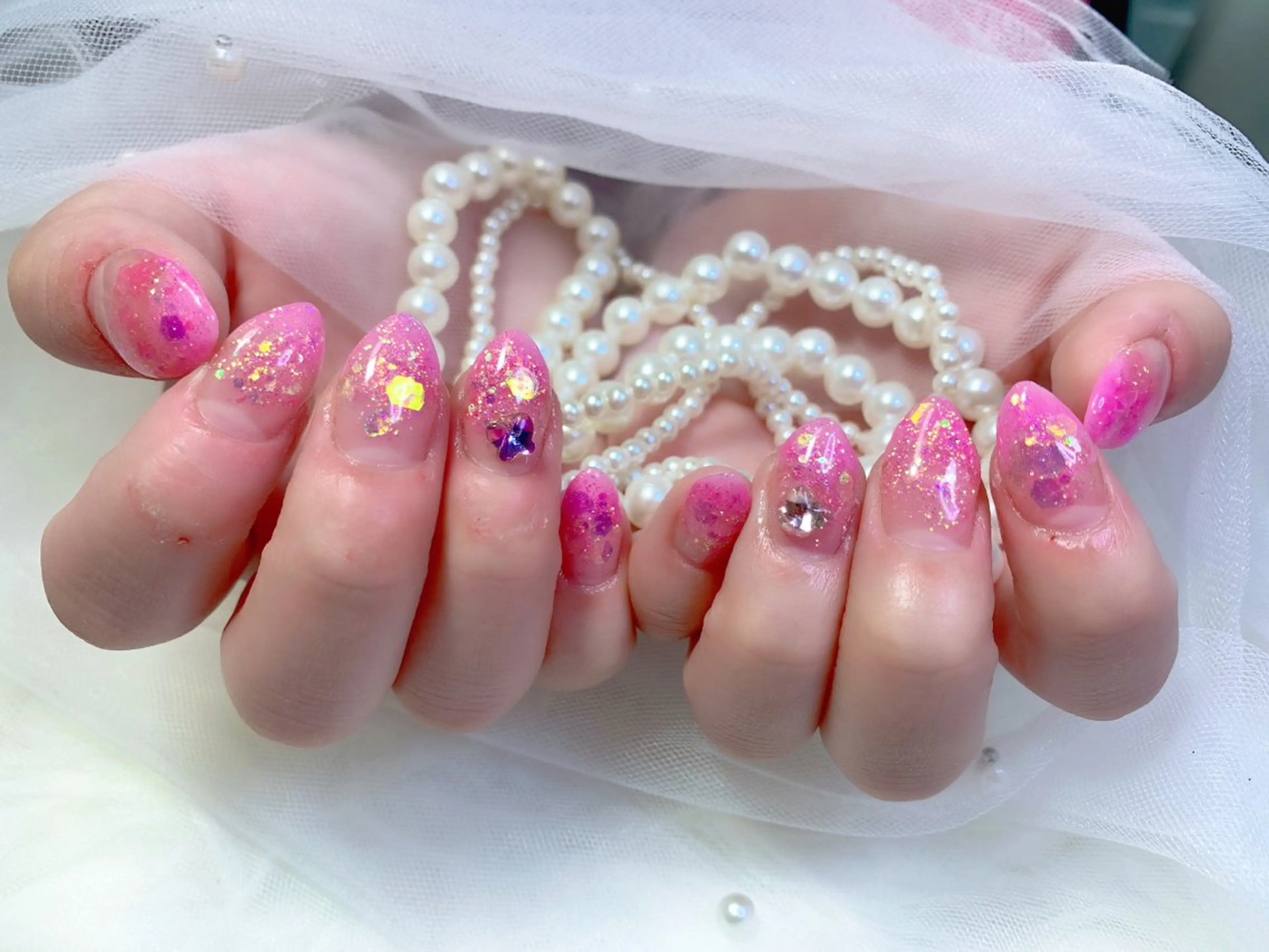 ネイル 高島 夏海のネイルデザイン