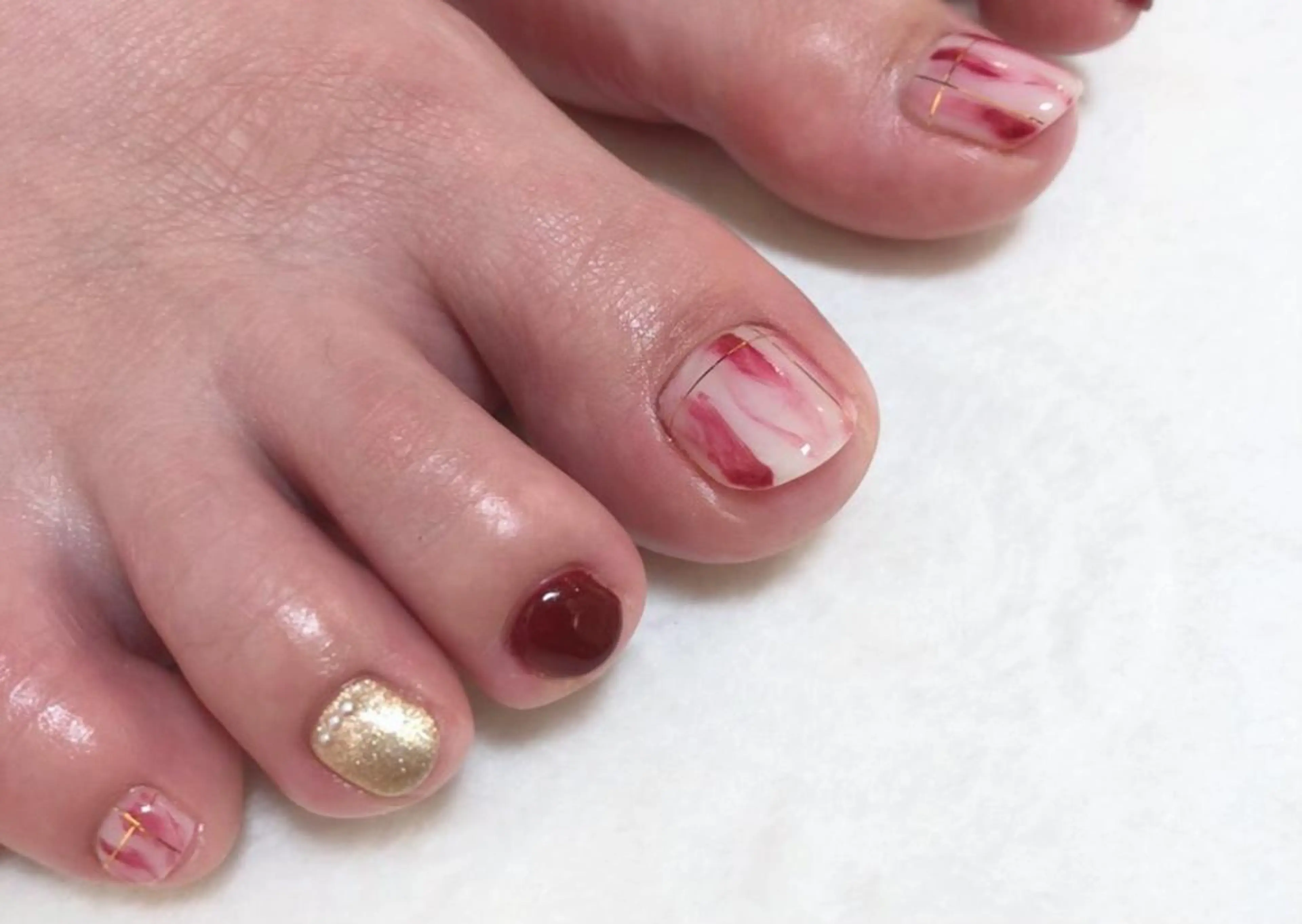 ネイル フットネイル Nail salon mewのネイルデザイン