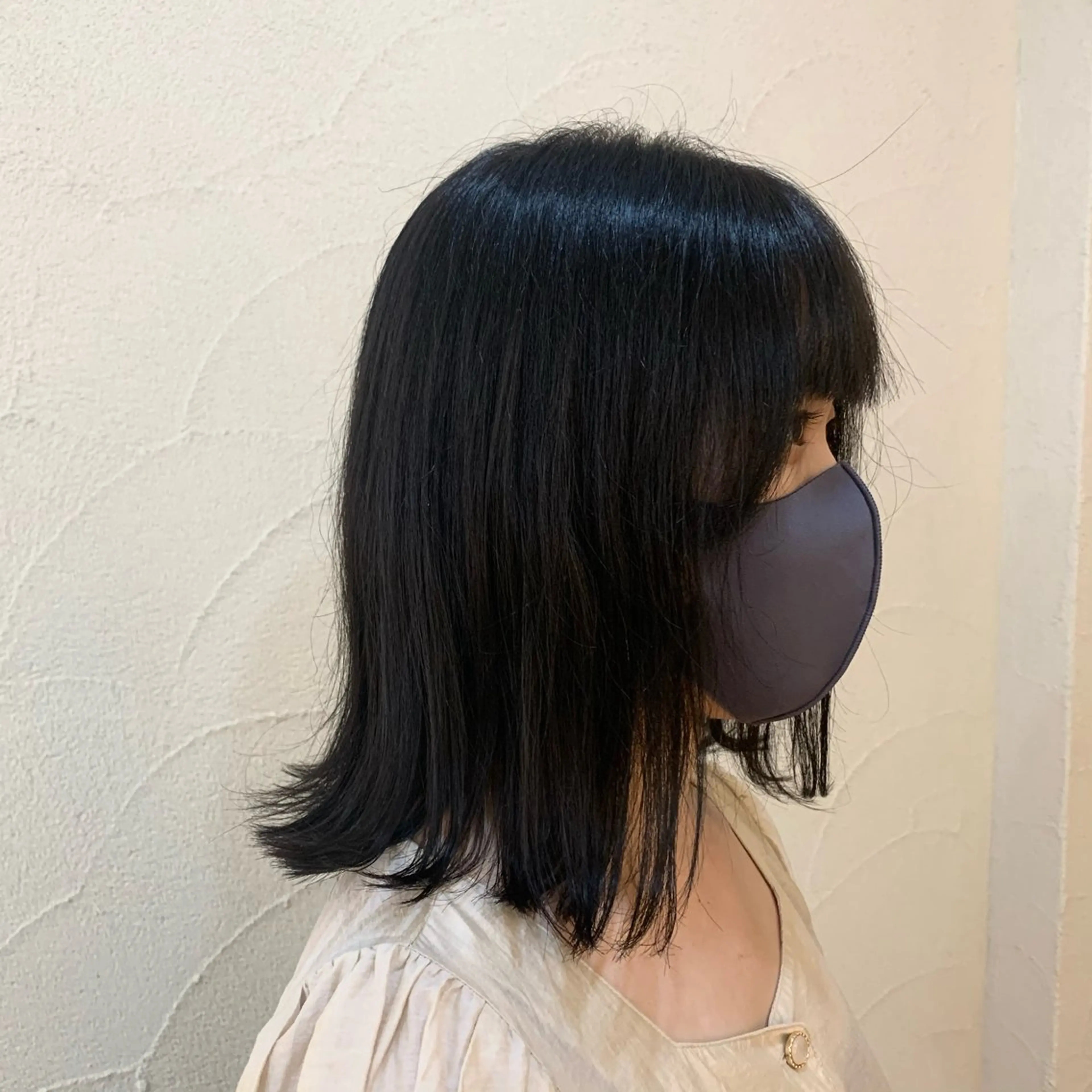 セミロング カラー カット ヘアカラー トリートメント ✂︎中山竜哉✂︎ 川崎スタイリストのヘアスタイル